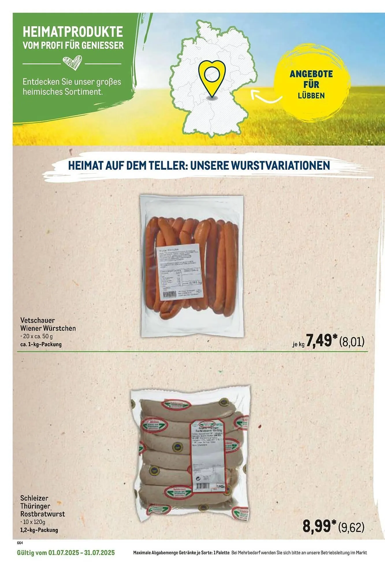 METRO Prospekt von 1. Juli bis 31. Juli 2025 - Prospekt seite 92