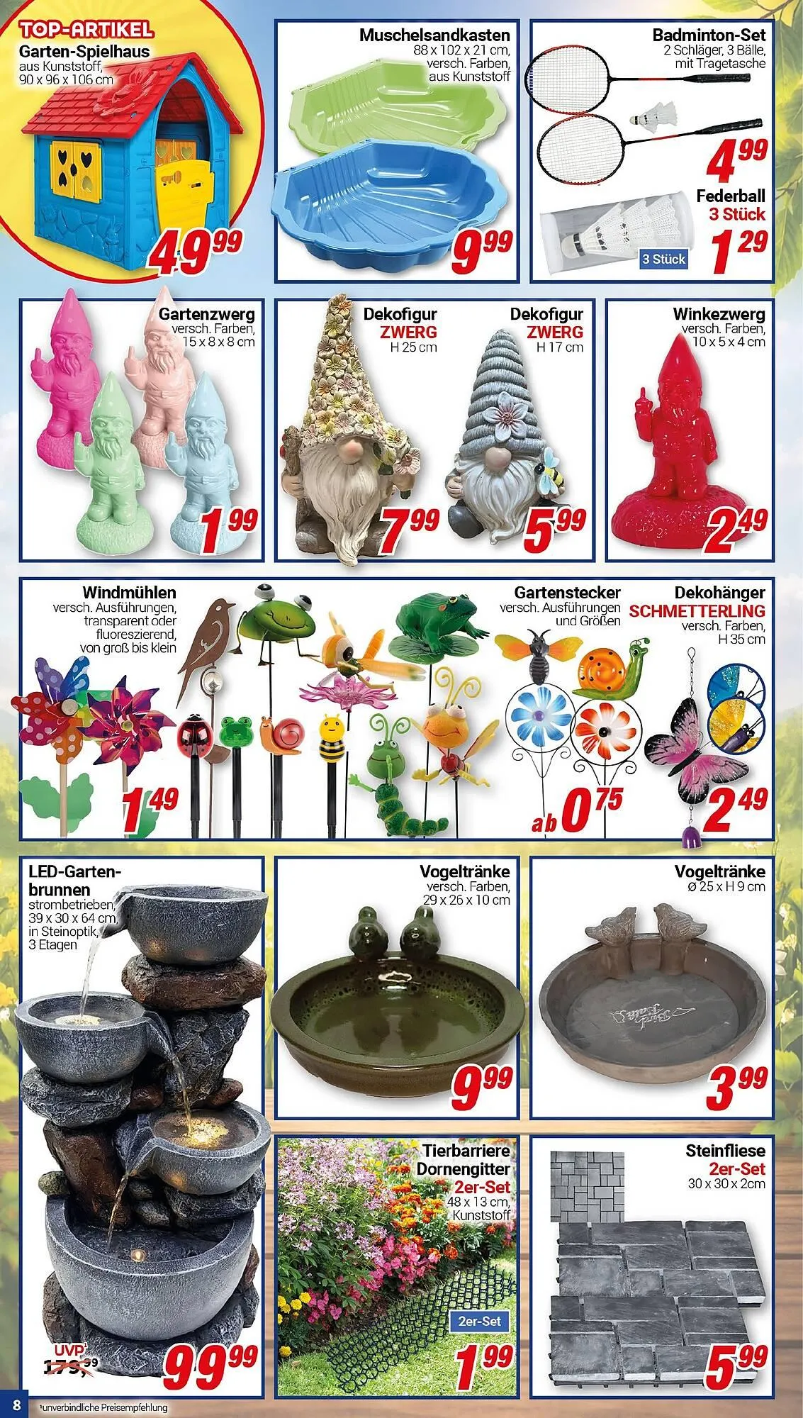 CENTERSHOP Prospekt von 20. April bis 25. April 2026 - Prospekt seite 8