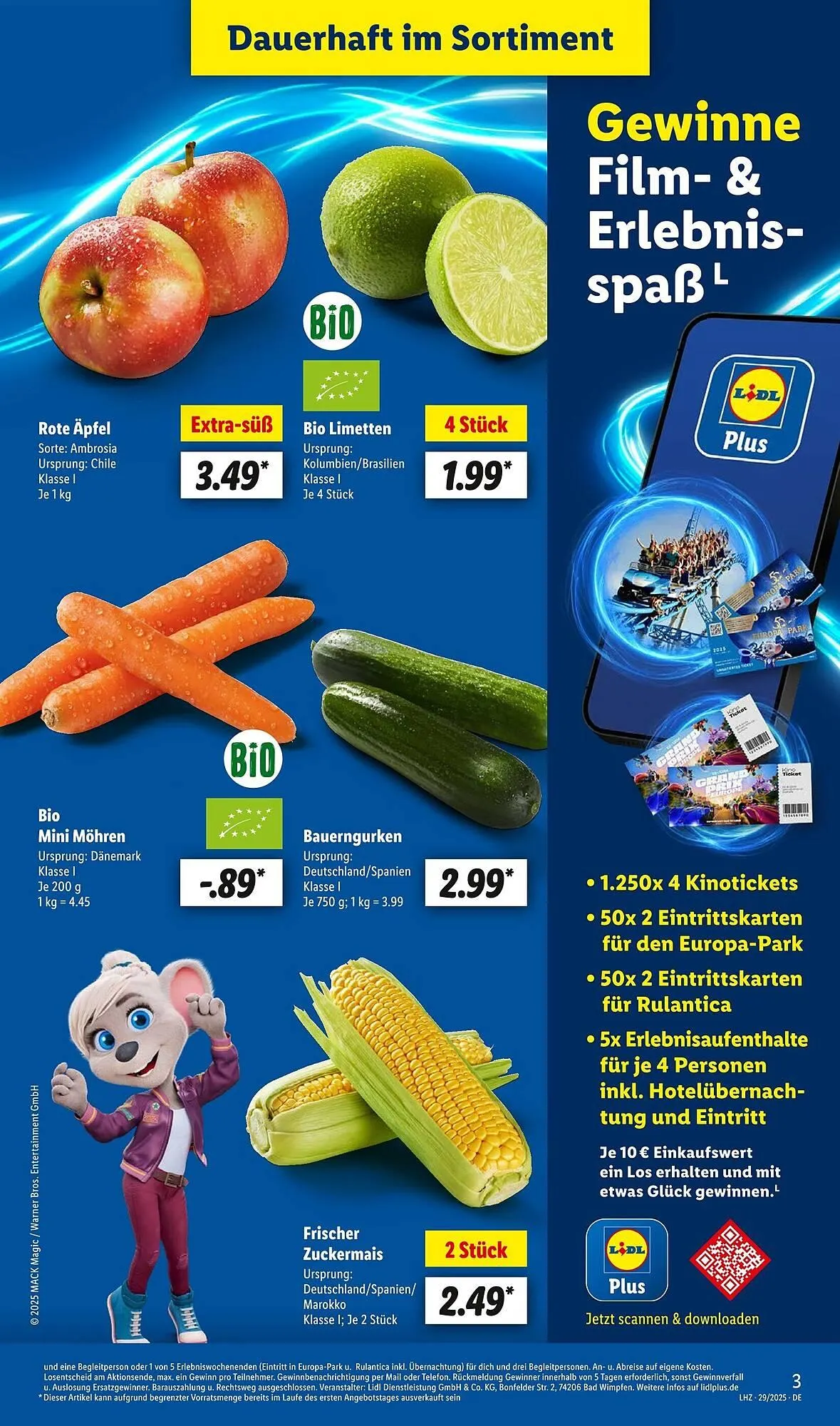 Lidl Prospekt von 14. Juli bis 19. Juli 2025 - Prospekt seite 3