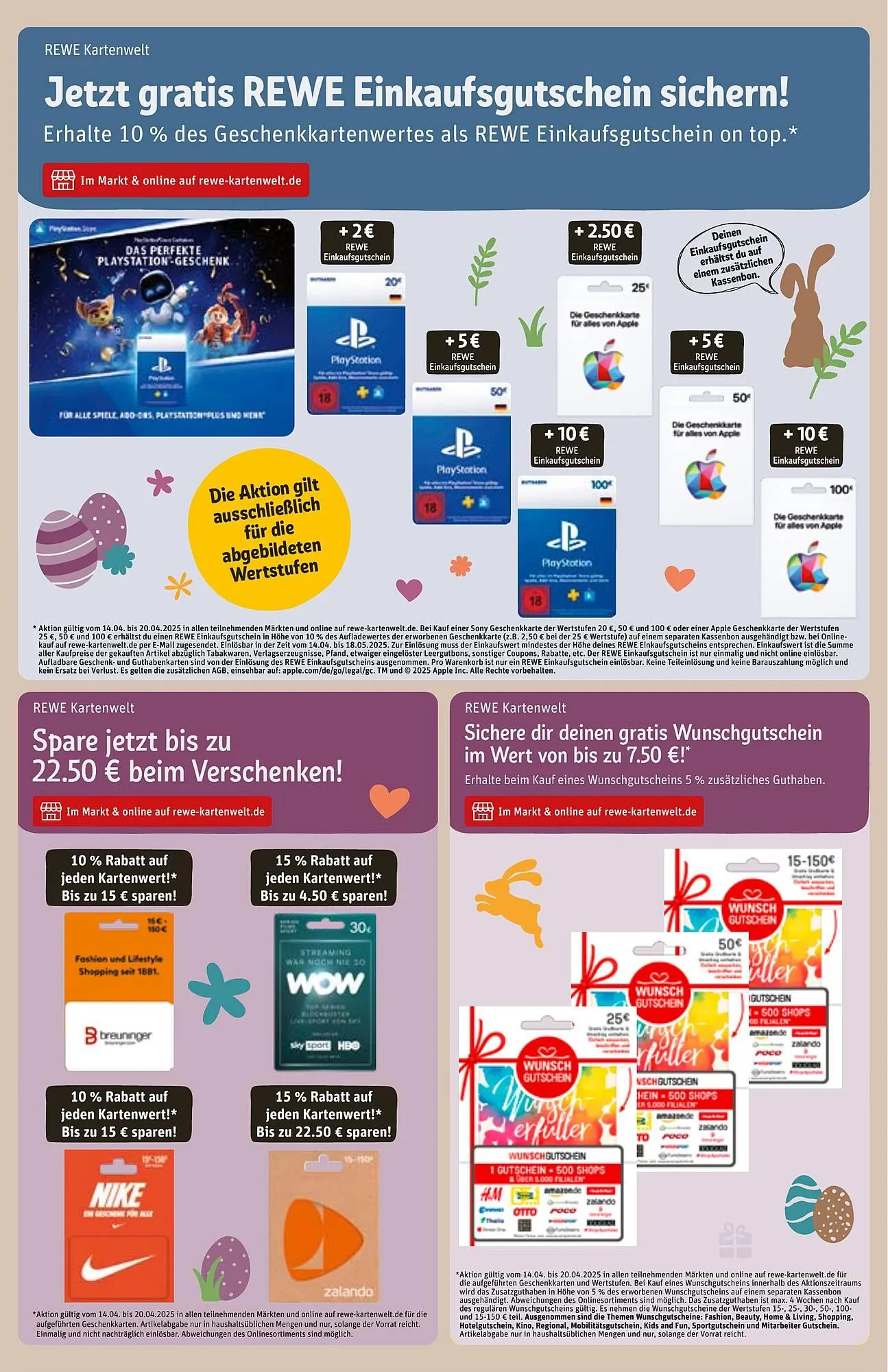 REWE Prospekt von 14. April bis 19. April 2025 - Prospekt seite 13