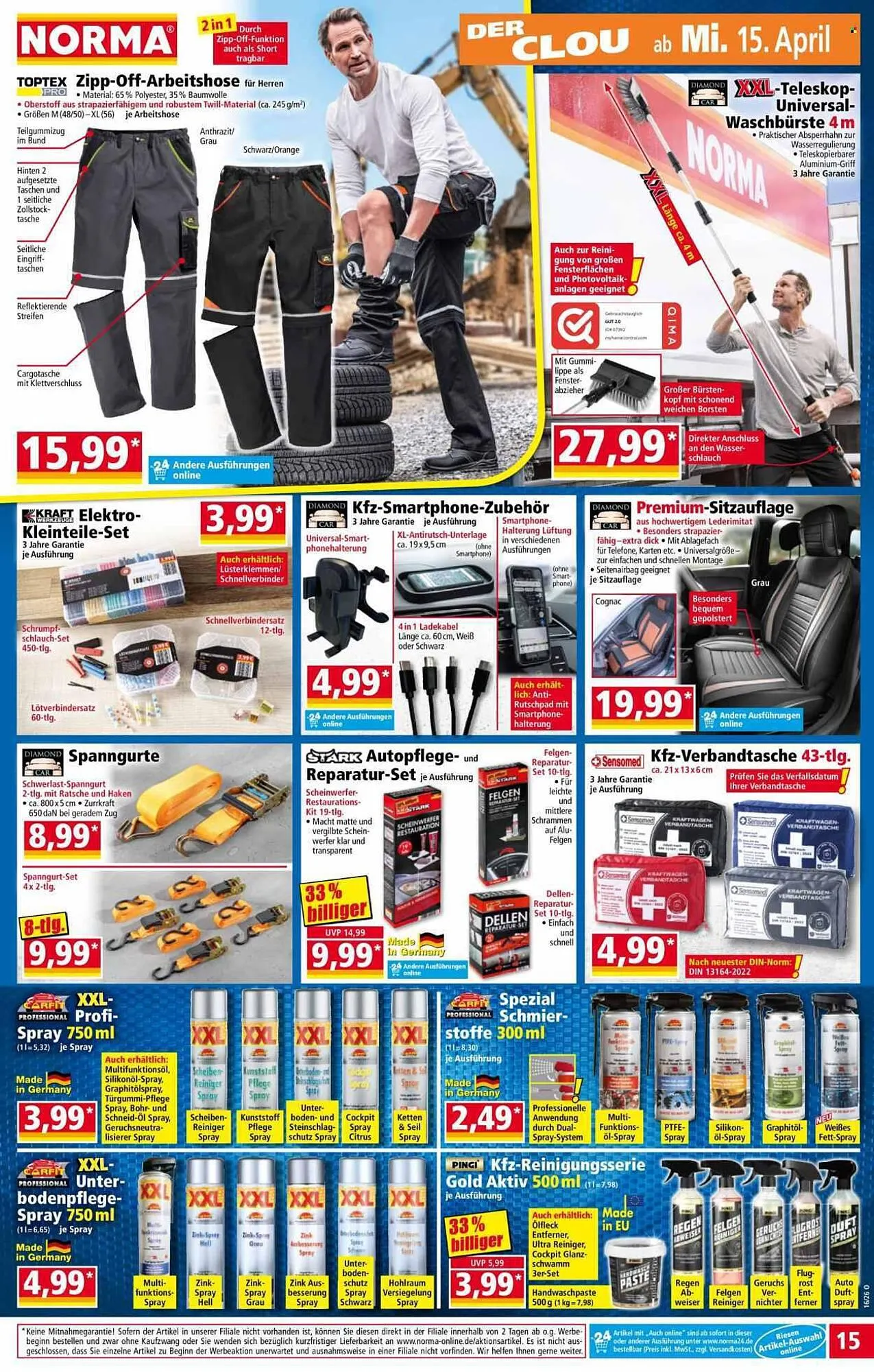 Norma Prospekt von 13. April bis 19. April 2026 - Prospekt seite 15