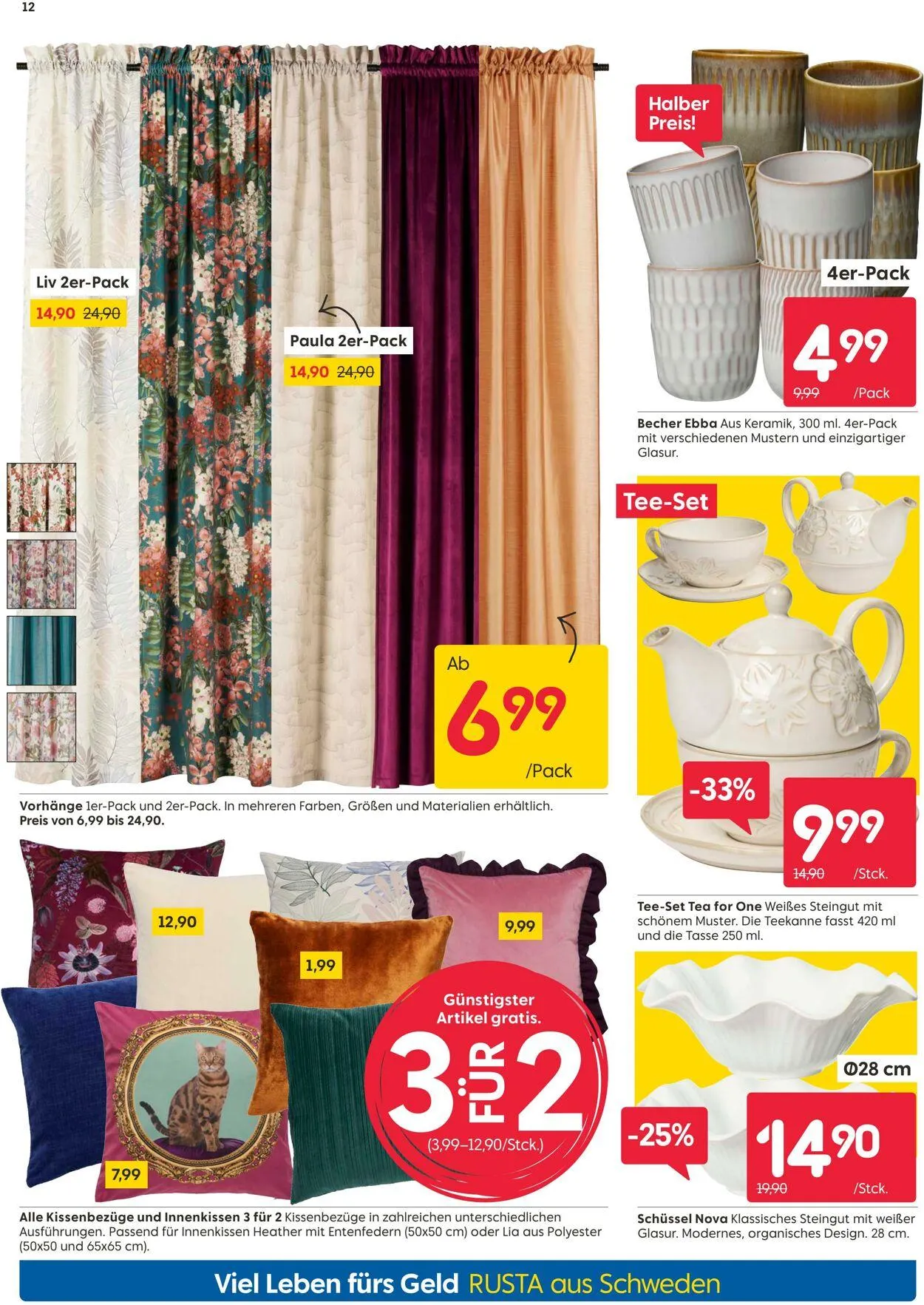 Rusta von 1. September bis 15. September 2025 - Prospekt seite 12