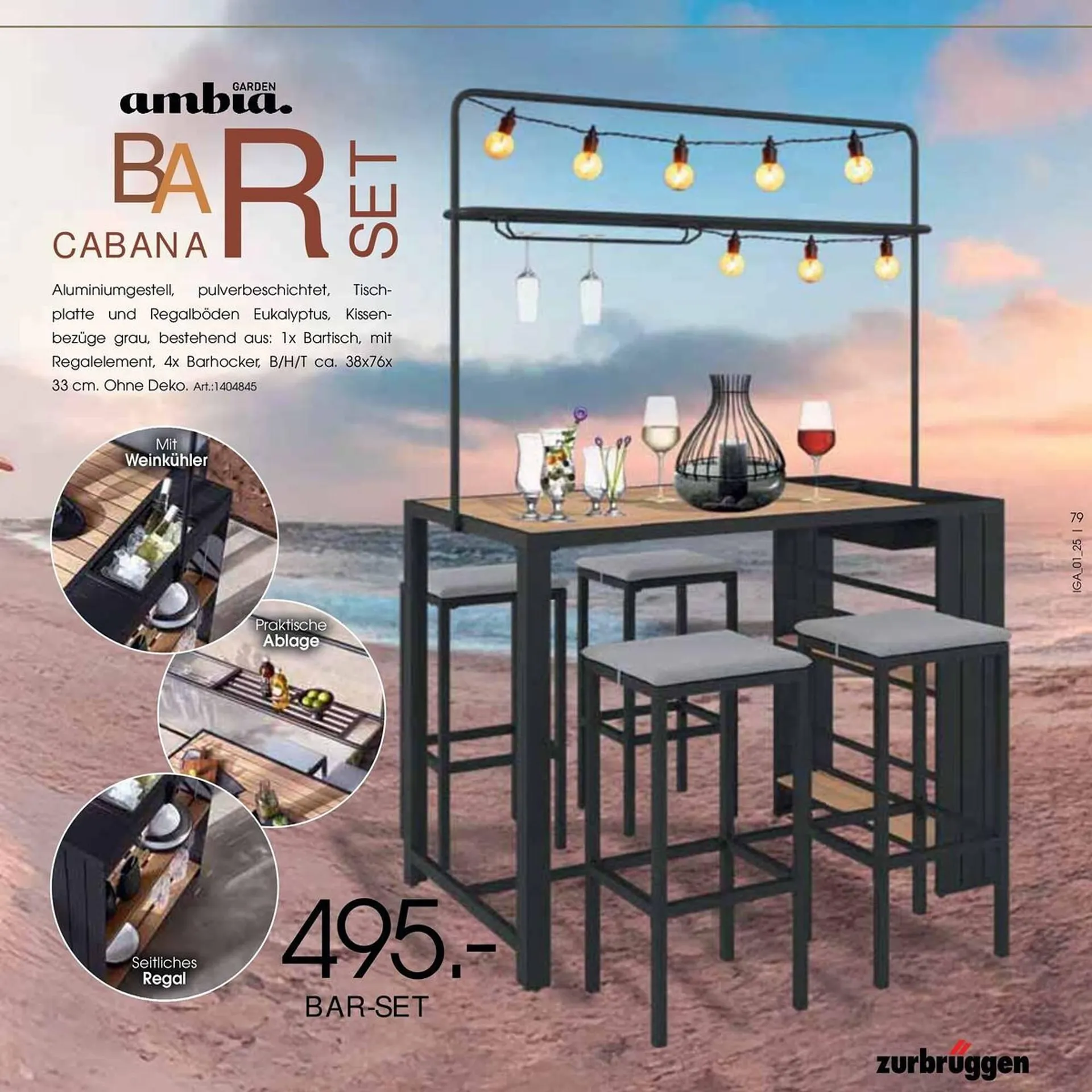 Zurbrüggen Prospekt von 14. Mai bis 31. August 2025 - Prospekt seite 79