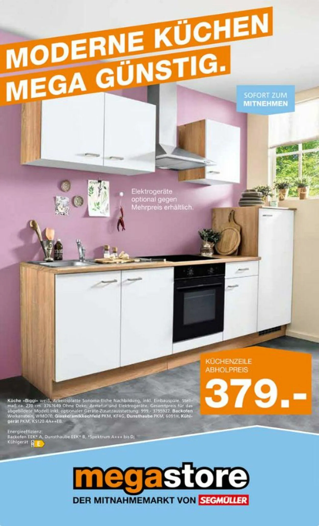 SEGMÜLLER von 28. April bis 28. Juni 2025 - Prospekt seite 1