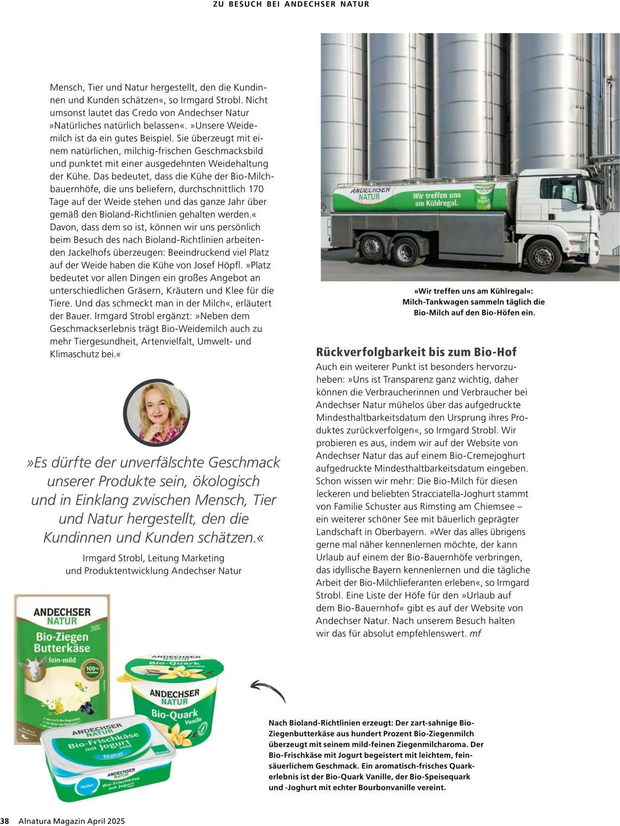 Alnatura von 1. April bis 30. April 2025 - Prospekt seite 38