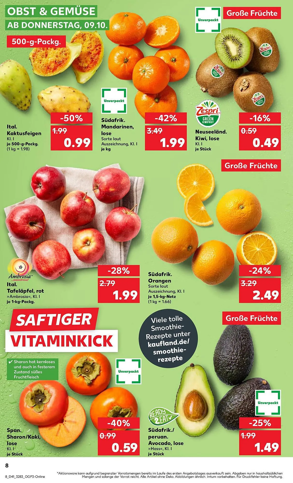 Kaufland Prospekt von 12. Oktober bis 15. Oktober 2025 - Prospekt seite 8