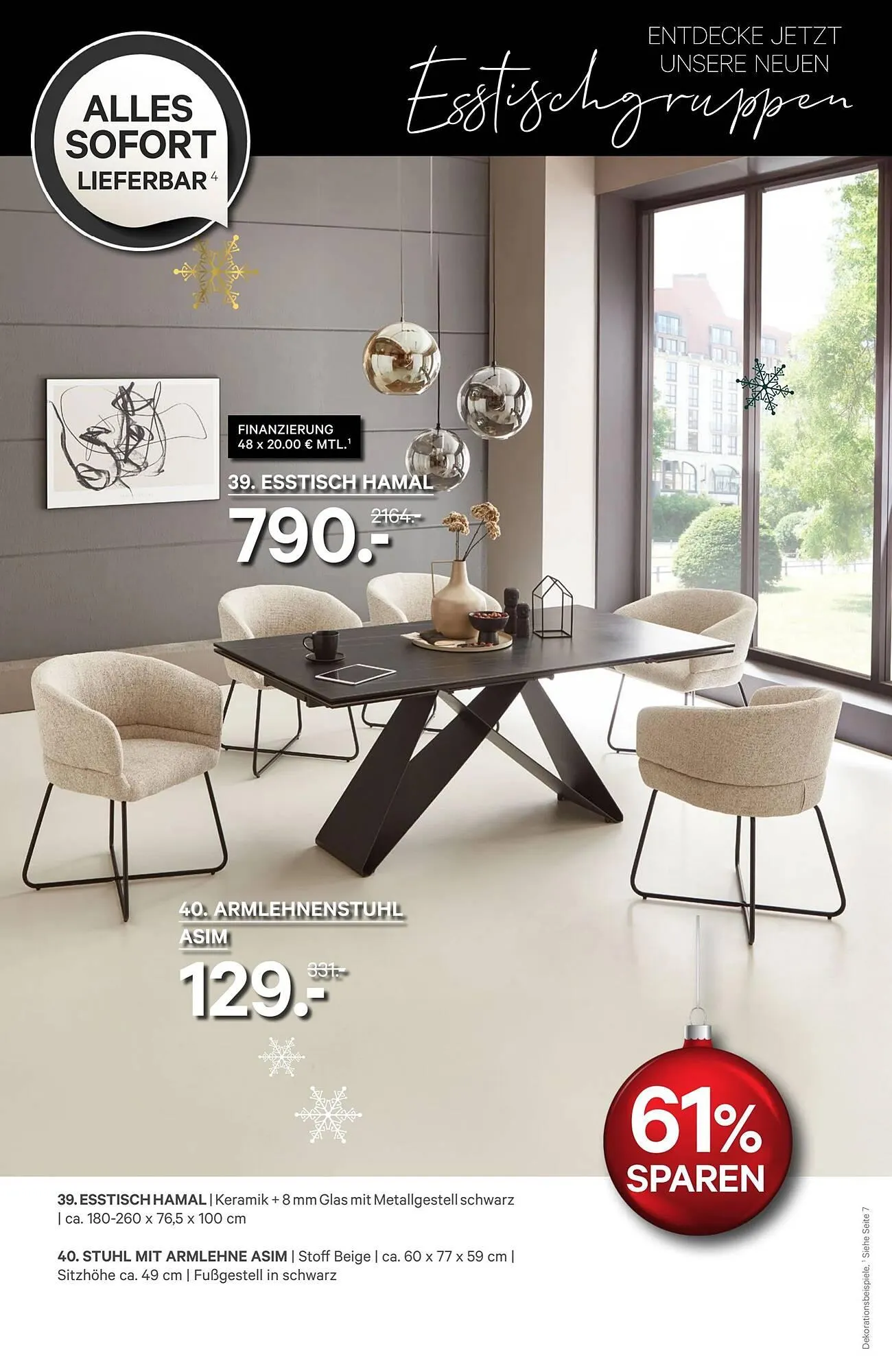 Kabs Polsterwelt Prospekt von 2. Dezember bis 19. Dezember 2025 - Prospekt seite 32