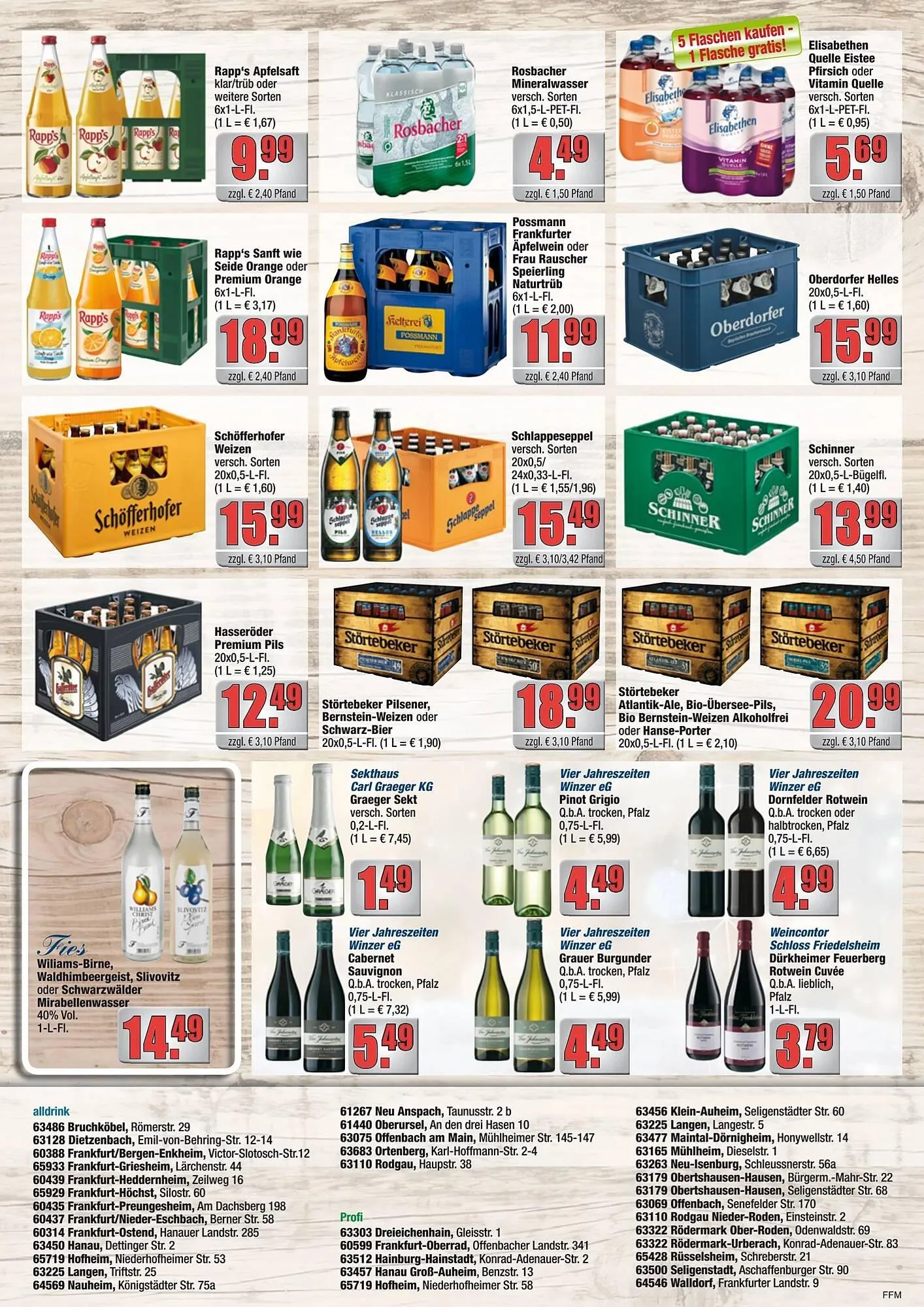 Alldrink Prospekt von 8. Dezember bis 21. Dezember 2025 - Prospekt seite 6
