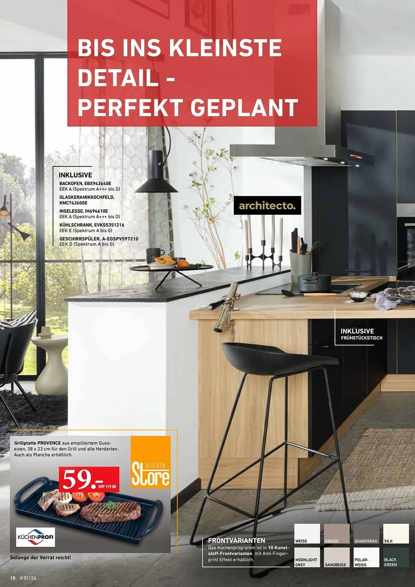 Küchen Aktuell Prospekt von 13. Januar bis 31. Dezember 2026 - Prospekt seite 10