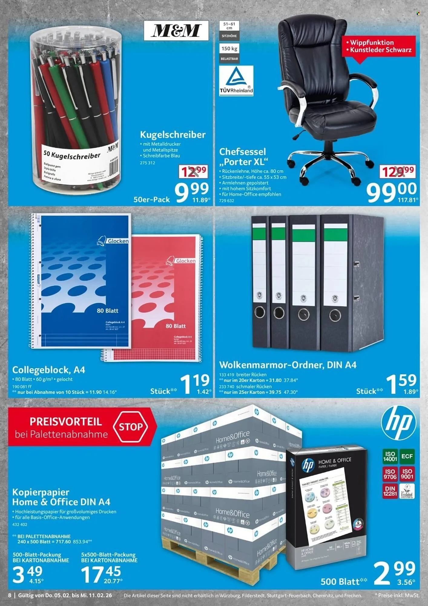 Selgros Prospekt von 5. Februar bis 11. Februar 2026 - Prospekt seite 8