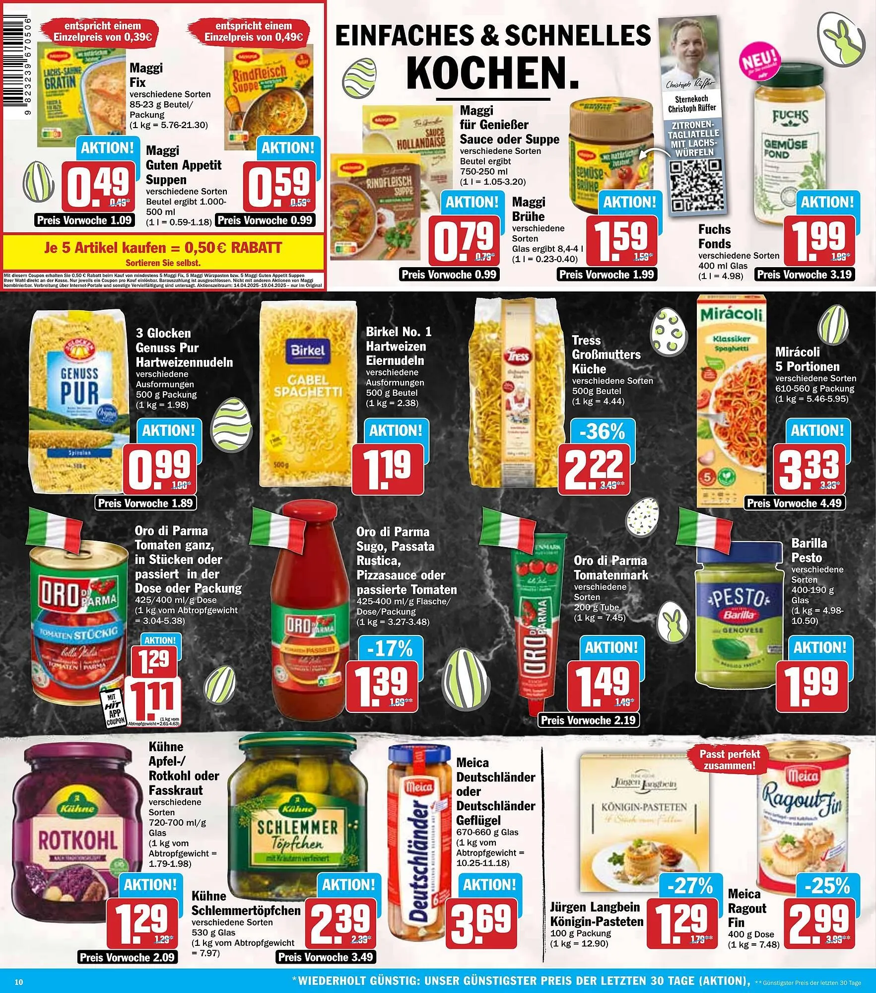 Hit Prospekt von 14. April bis 19. April 2025 - Prospekt seite 10