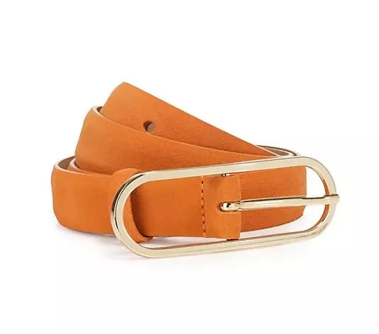 STEFFEN SCHRAUT by Abro Gürtel Veloursleder Made in Italy