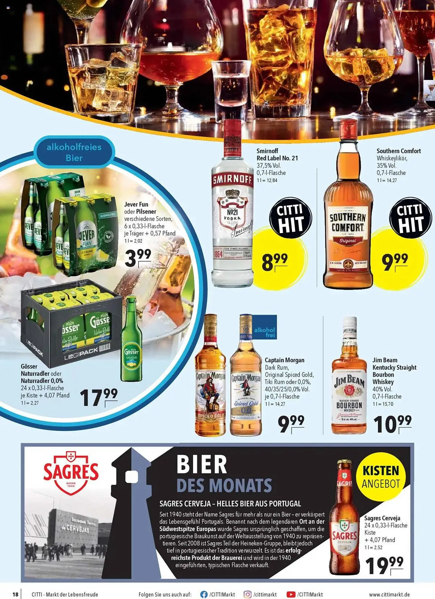 CITTI Markt Prospekt von 30. Juli bis 5. August 2025 - Prospekt seite 18