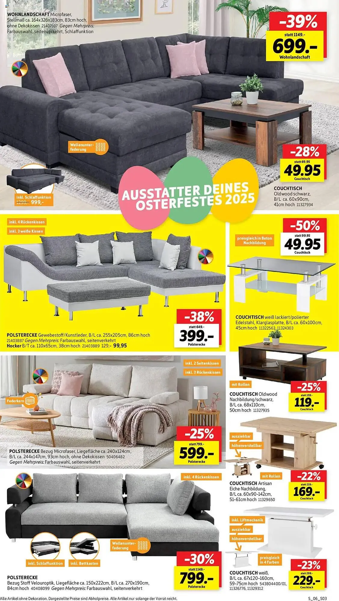 SCONTO Prospekt von 5. April bis 25. April 2025 - Prospekt seite 3