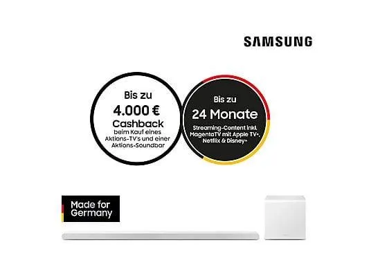 SAMSUNG HW-S811GD/ZG, Soundbar, Weiß