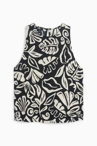 Blouse top - patterned