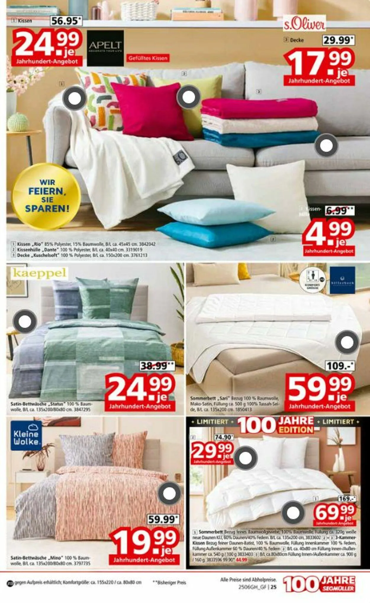 SEGMÜLLER von 7. Juni bis 28. Juni 2025 - Prospekt seite 37