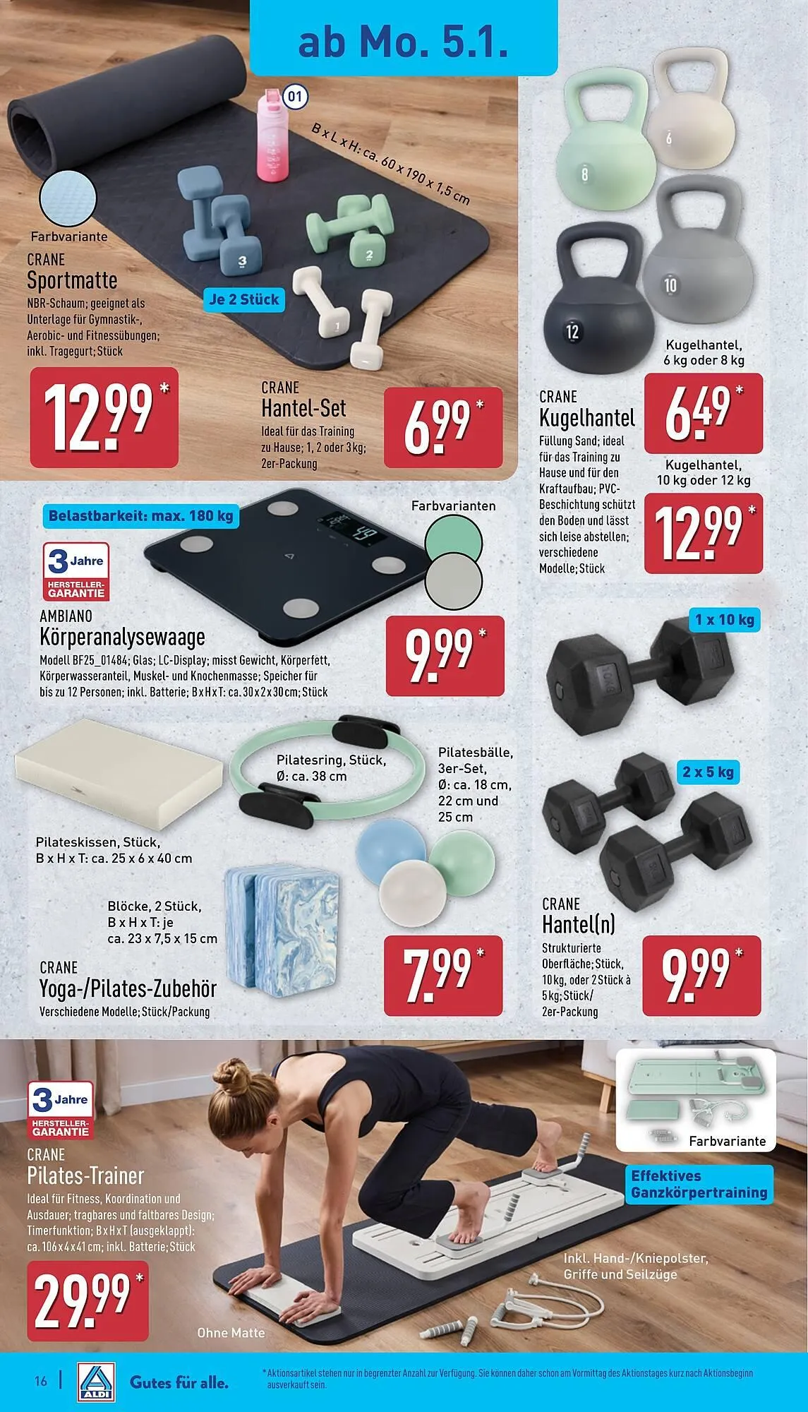 Aldi Nord Prospekt von 5. Januar bis 10. Januar 2026 - Prospekt seite 16