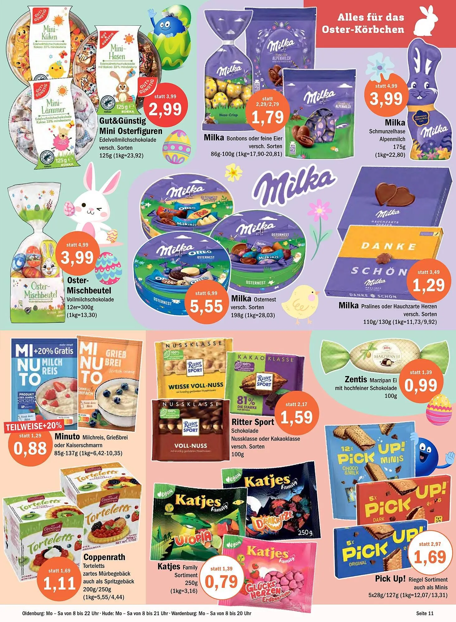 Aktiv Irma Prospekt von 7. April bis 12. April 2025 - Prospekt seite 11