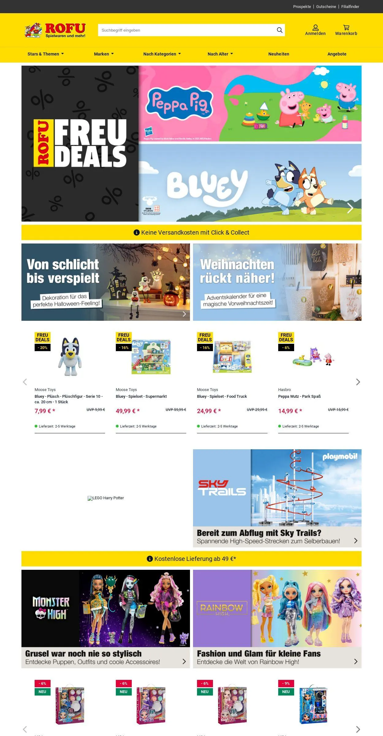 ROFU Kinderland Aktueller Prospekt von 13. Oktober bis 22. Oktober 2025 - Prospekt seite 1