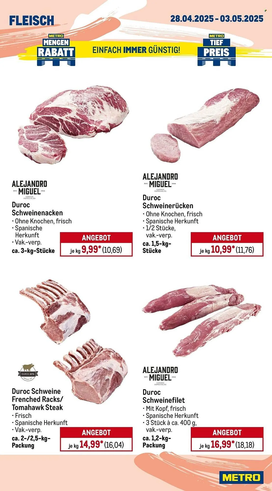 METRO Prospekt von 28. April bis 3. Mai 2025 - Prospekt seite 4