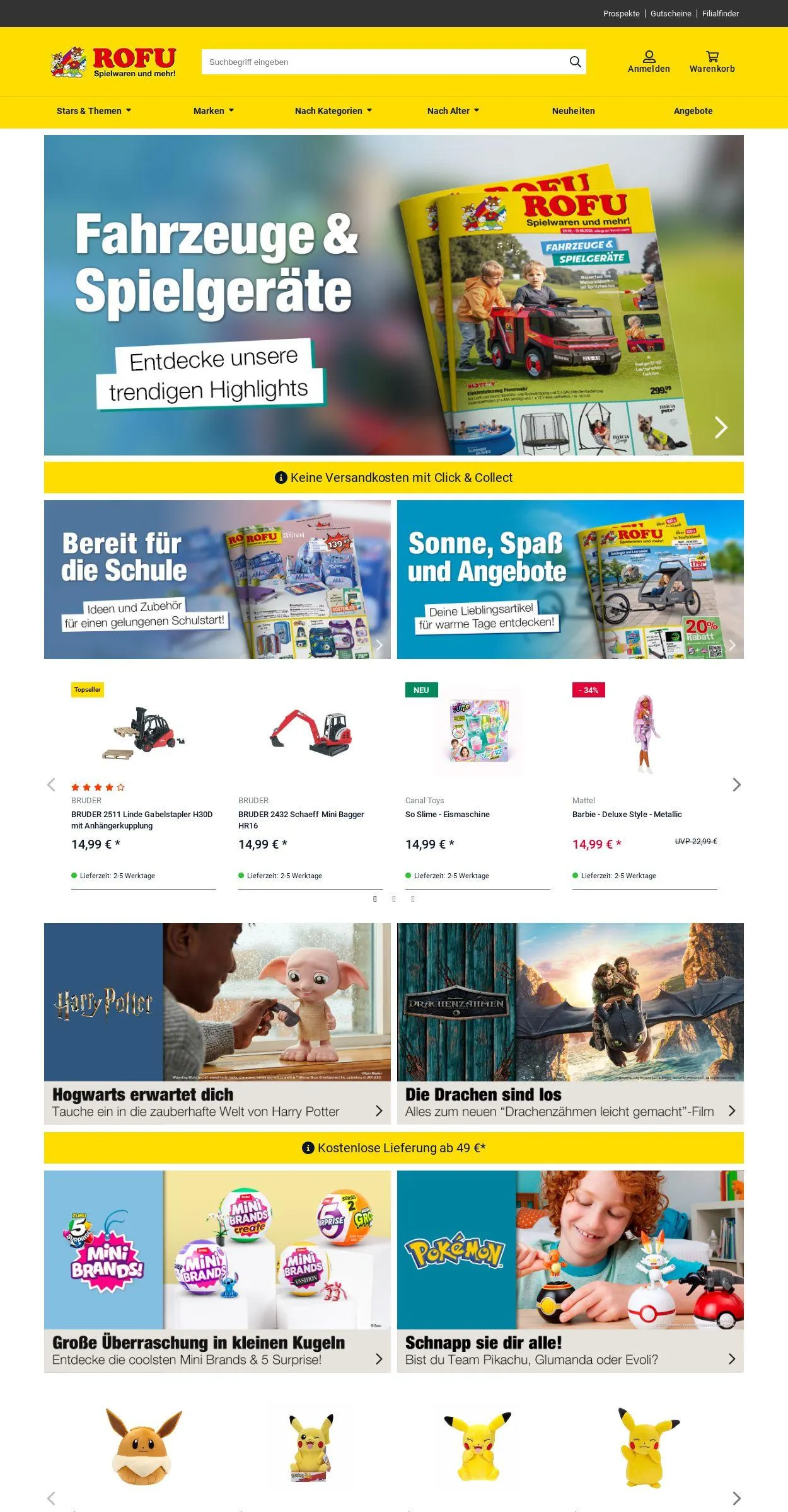 ROFU Kinderland Aktueller Prospekt - 1