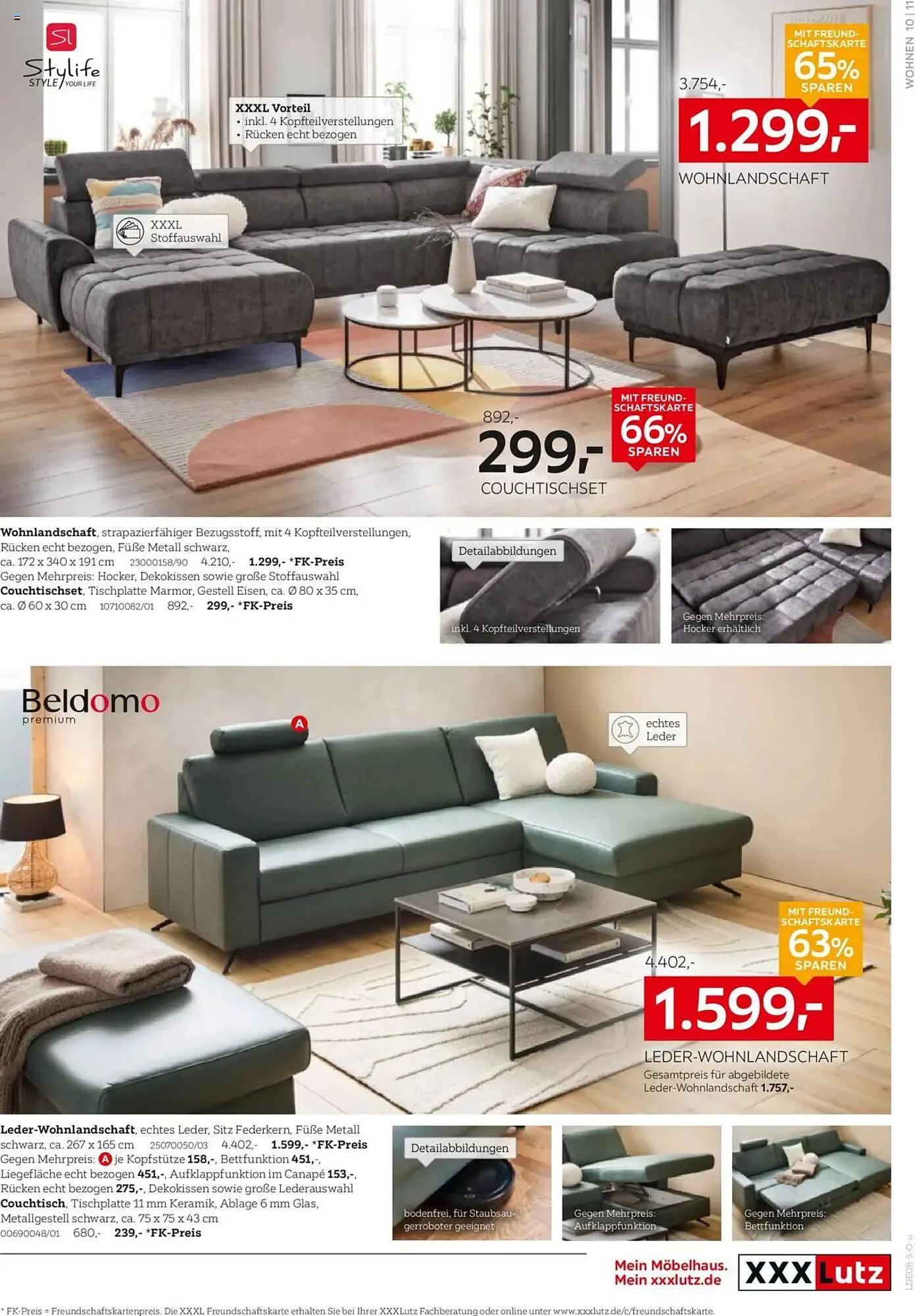 XXXLutz Prospekt von 4. August bis 17. August 2025 - Prospekt seite 11