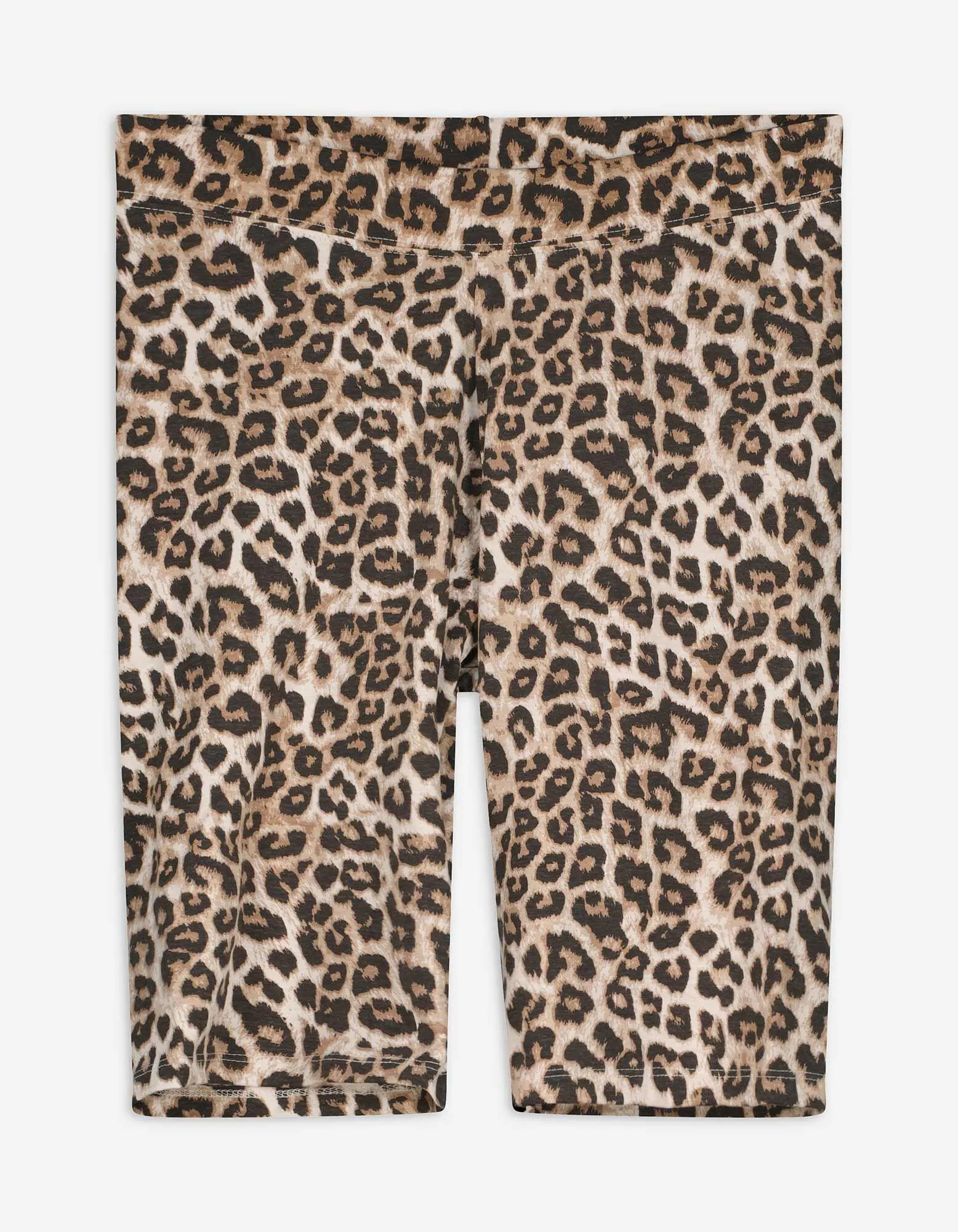 Radlerhose - Allover-Print - weiß