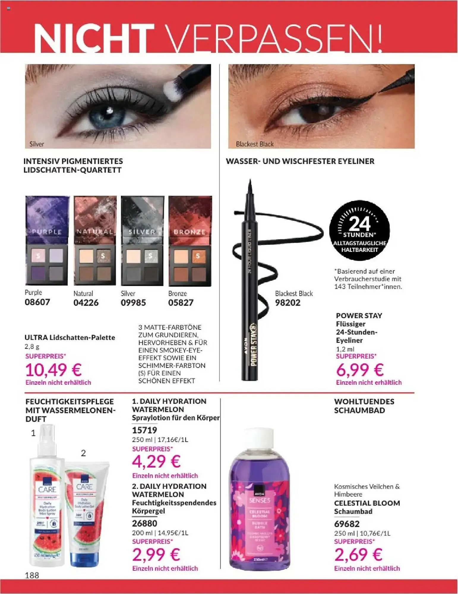 Avon Prospekt von 1. August bis 31. August 2025 - Prospekt seite 190