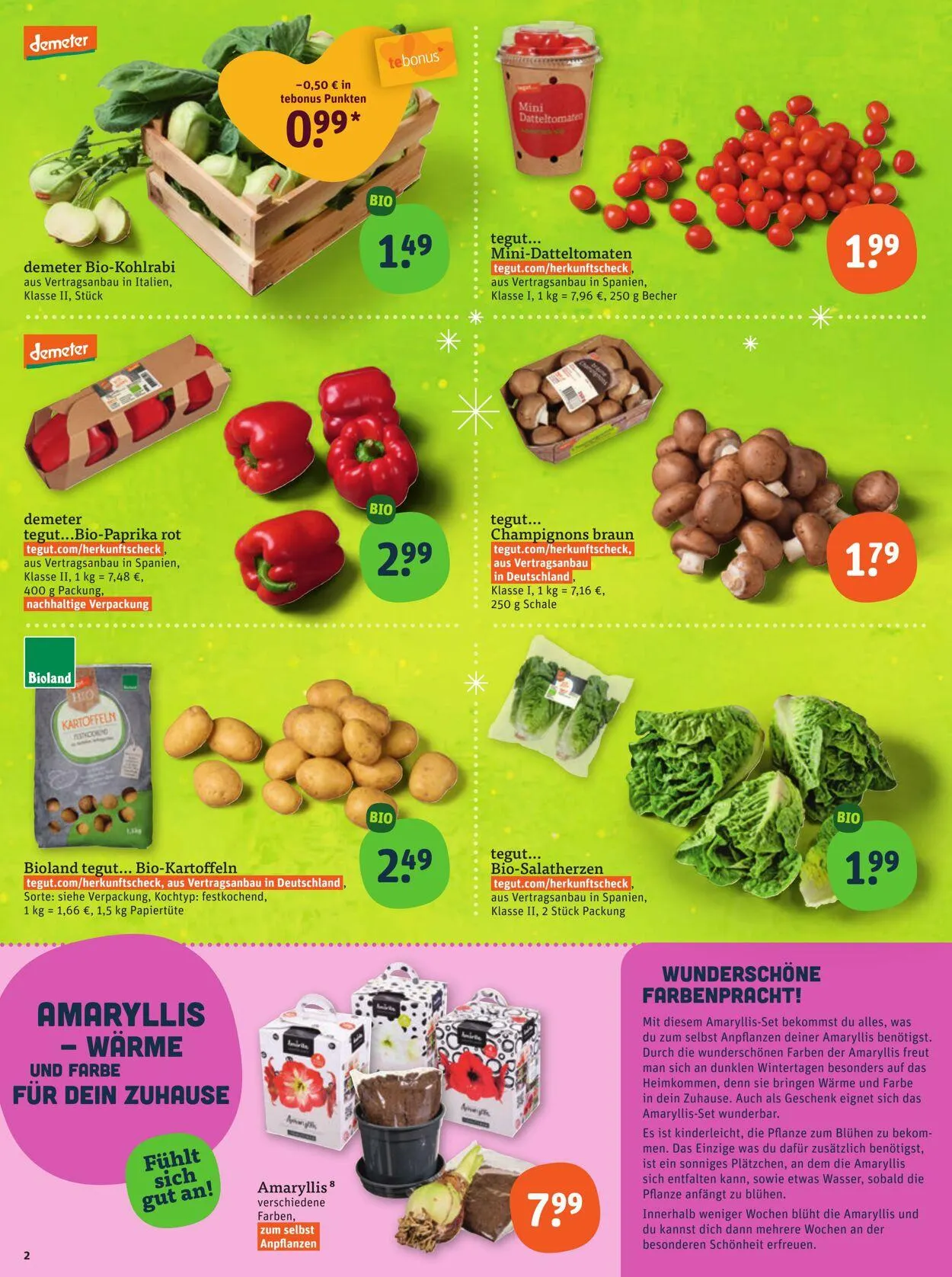 Tegut von 8. Dezember bis 14. Dezember 2025 - Prospekt seite 4