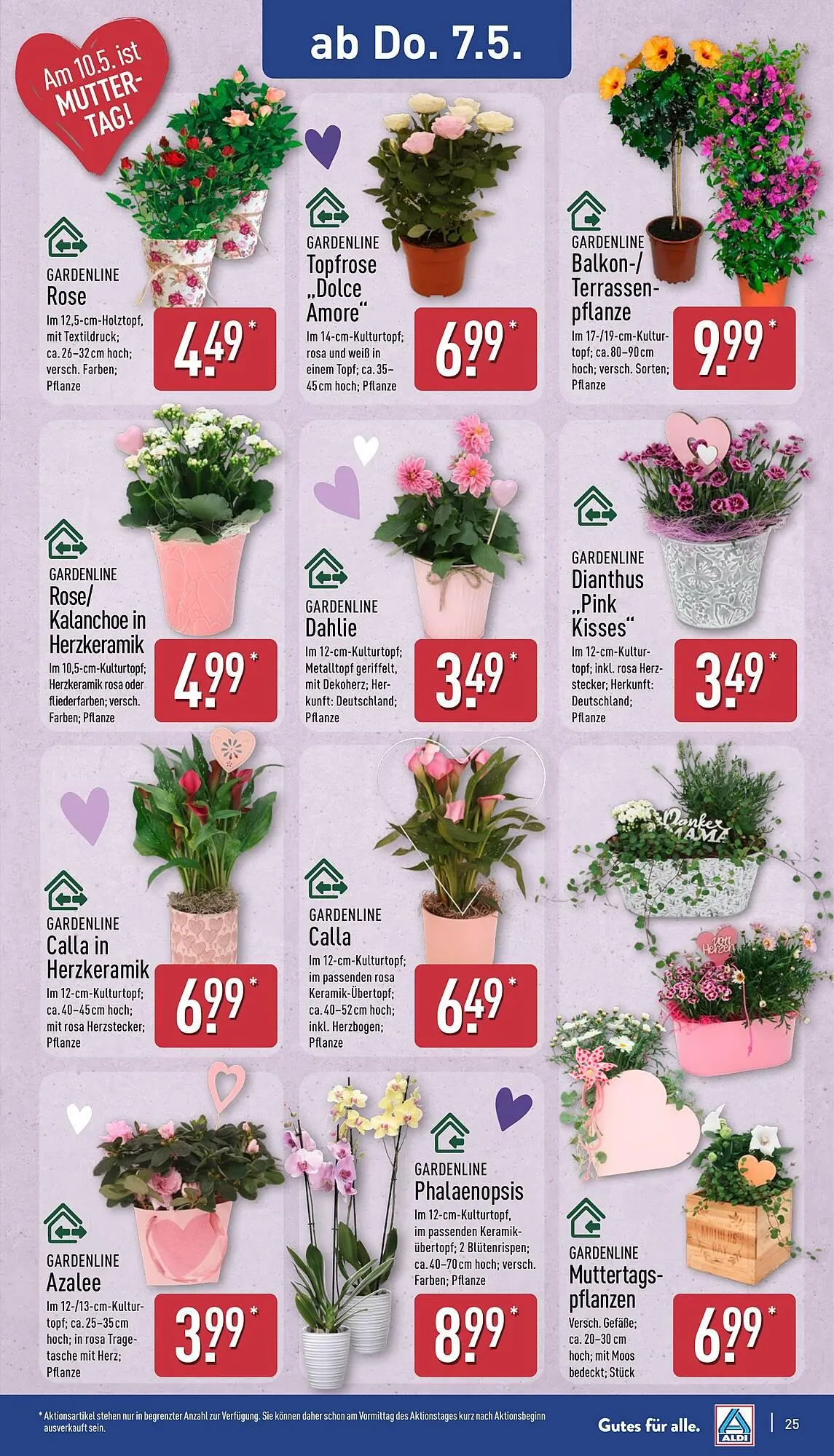 Aldi Nord Prospekt von 4. Mai bis 9. Mai 2026 - Prospekt seite 25