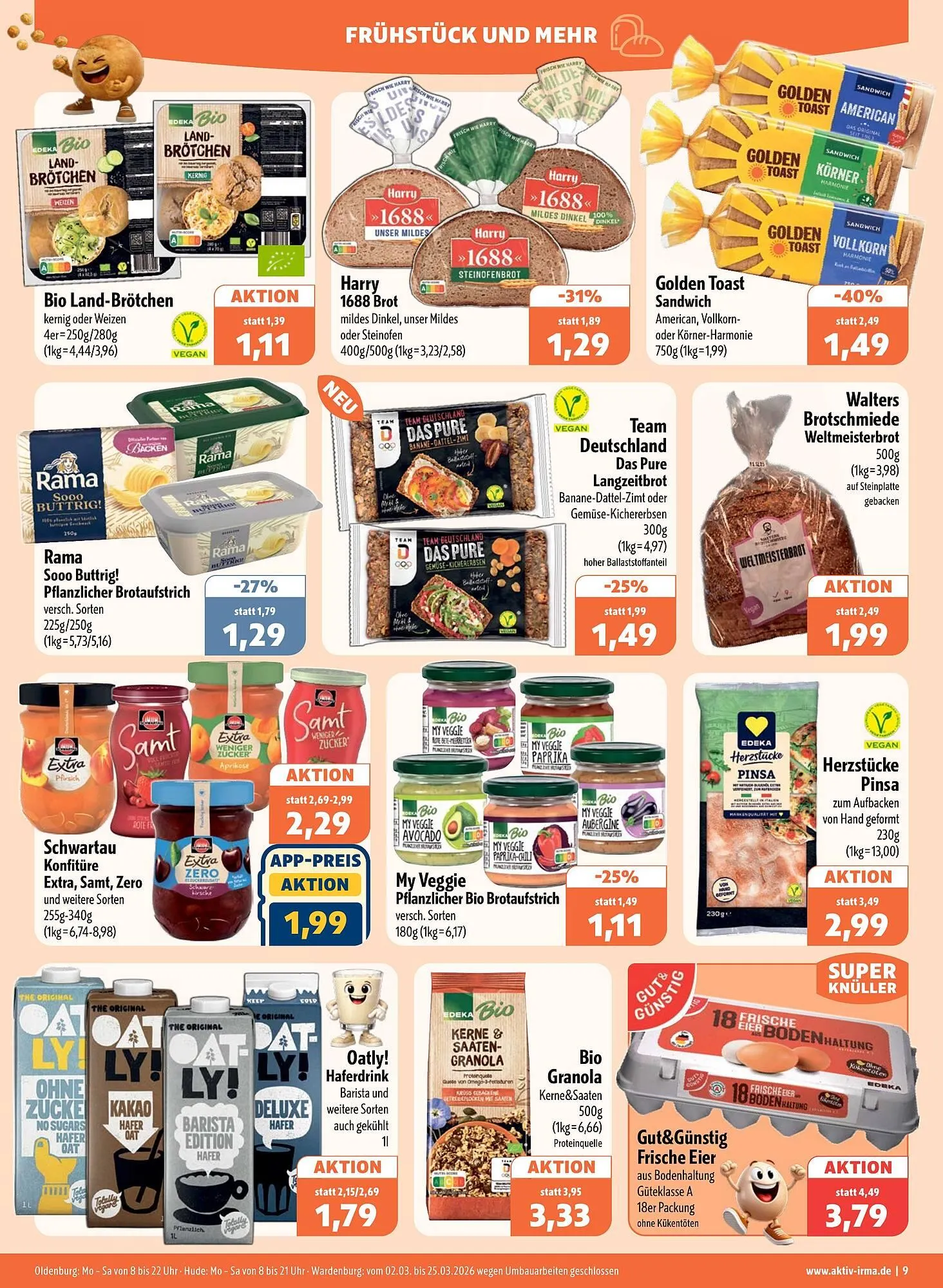 Aktiv Irma Prospekt von 2. März bis 7. März 2026 - Prospekt seite 9