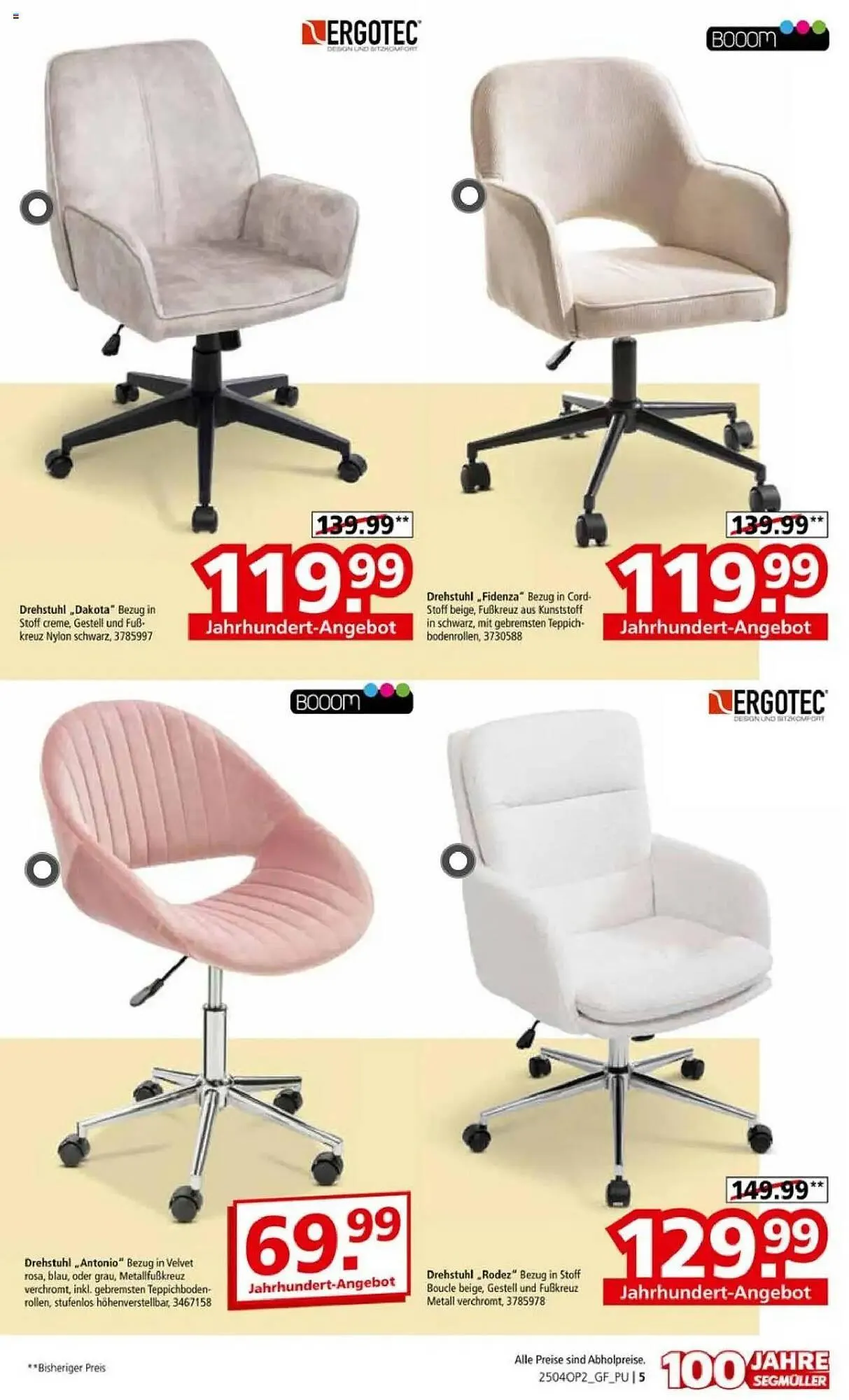 Segmüller Prospekt von 29. März bis 28. Juni 2025 - Prospekt seite 5