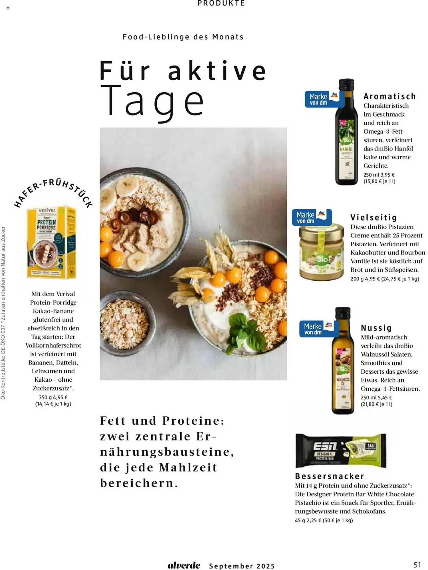 dm drogerie Magazin von 1. September bis 30. September 2025 - Prospekt seite 51