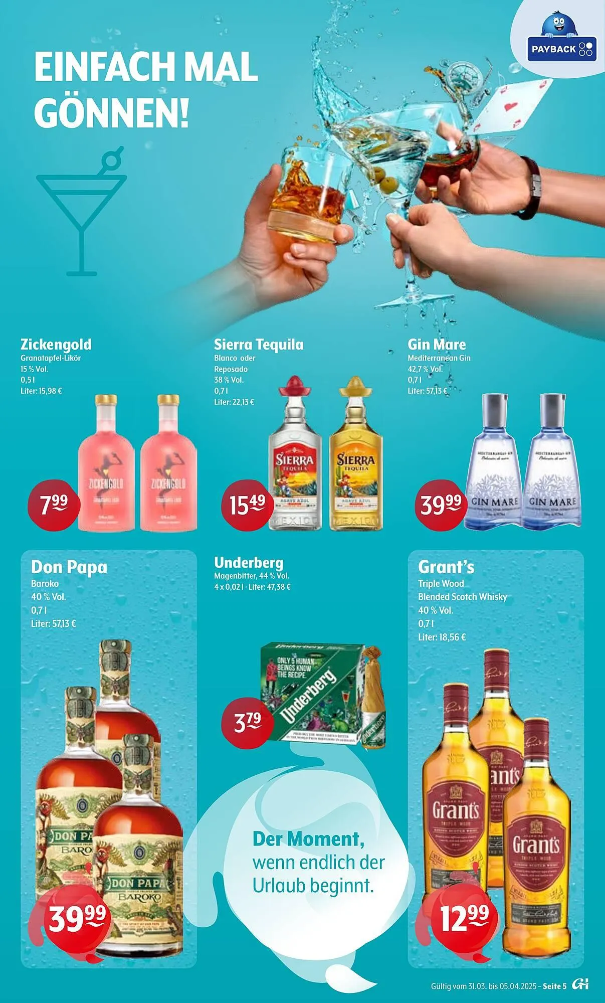 Getränke Hoffmann Prospekt von 31. März bis 5. April 2025 - Prospekt seite 5