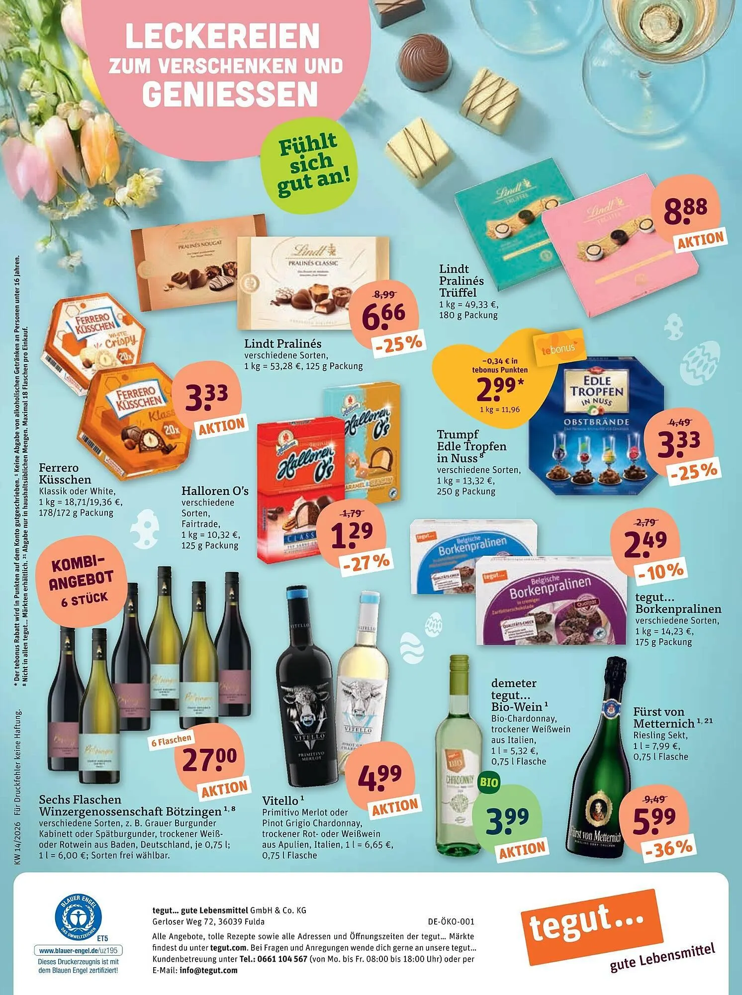 Tegut Prospekt von 30. März bis 4. April 2026 - Prospekt seite 23