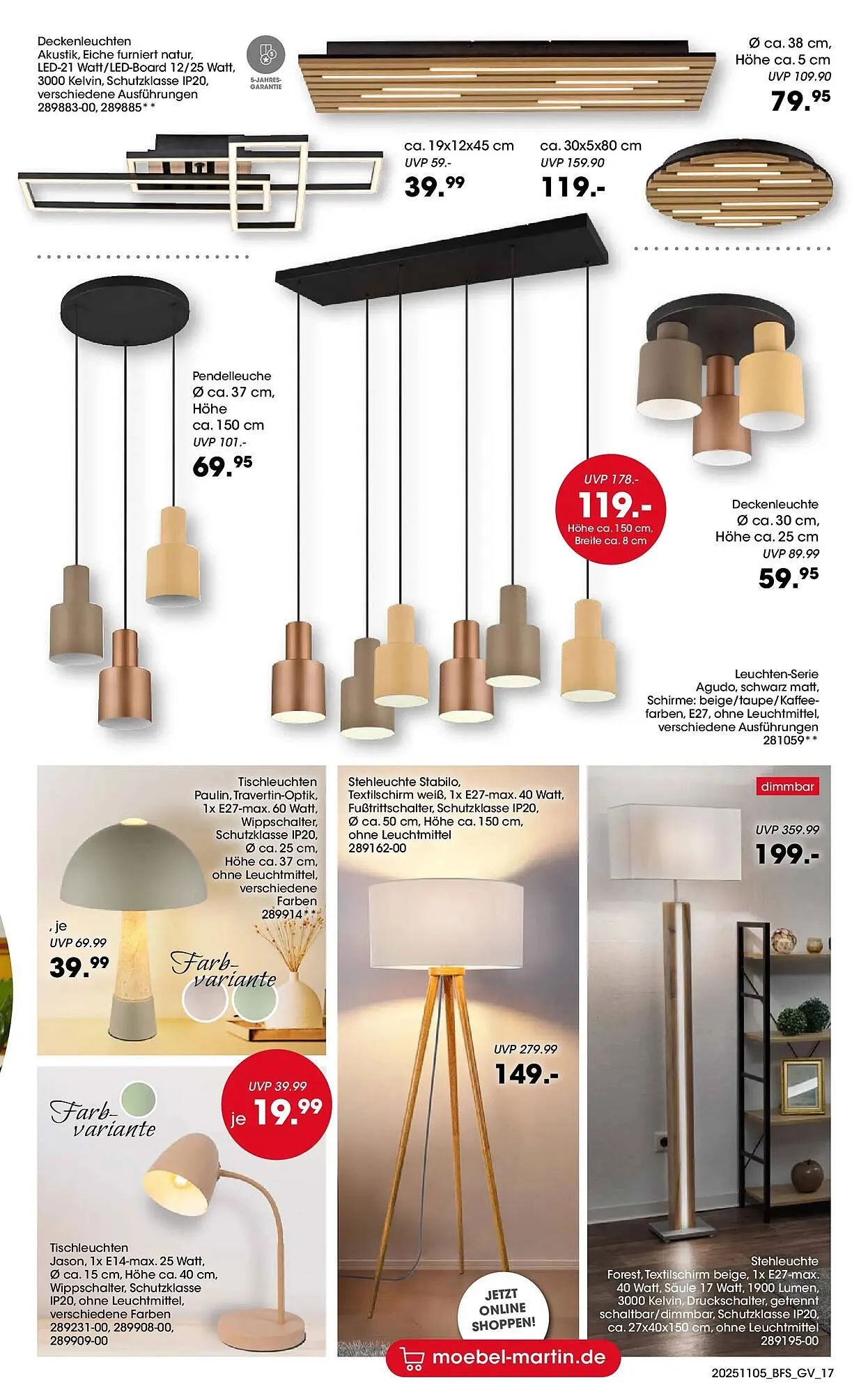 Möbel Martin Prospekt von 4. November bis 16. Dezember 2025 - Prospekt seite 17
