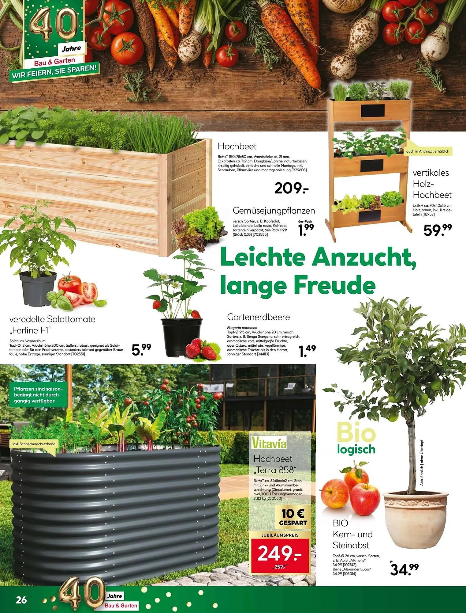 BayWa Bau & Garten Prospekt von 30. März bis 5. April 2026 - Prospekt seite 26