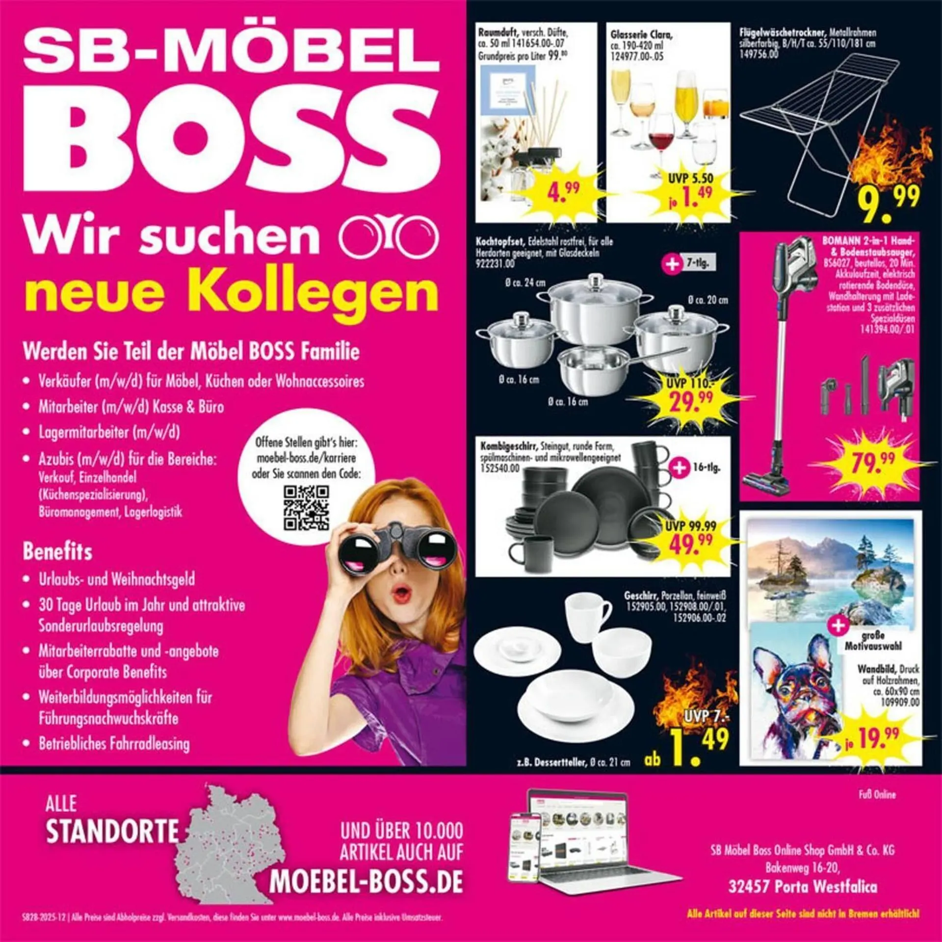 Möbel Boss Prospekt von 7. Juli bis 27. Juli 2025 - Prospekt seite 12