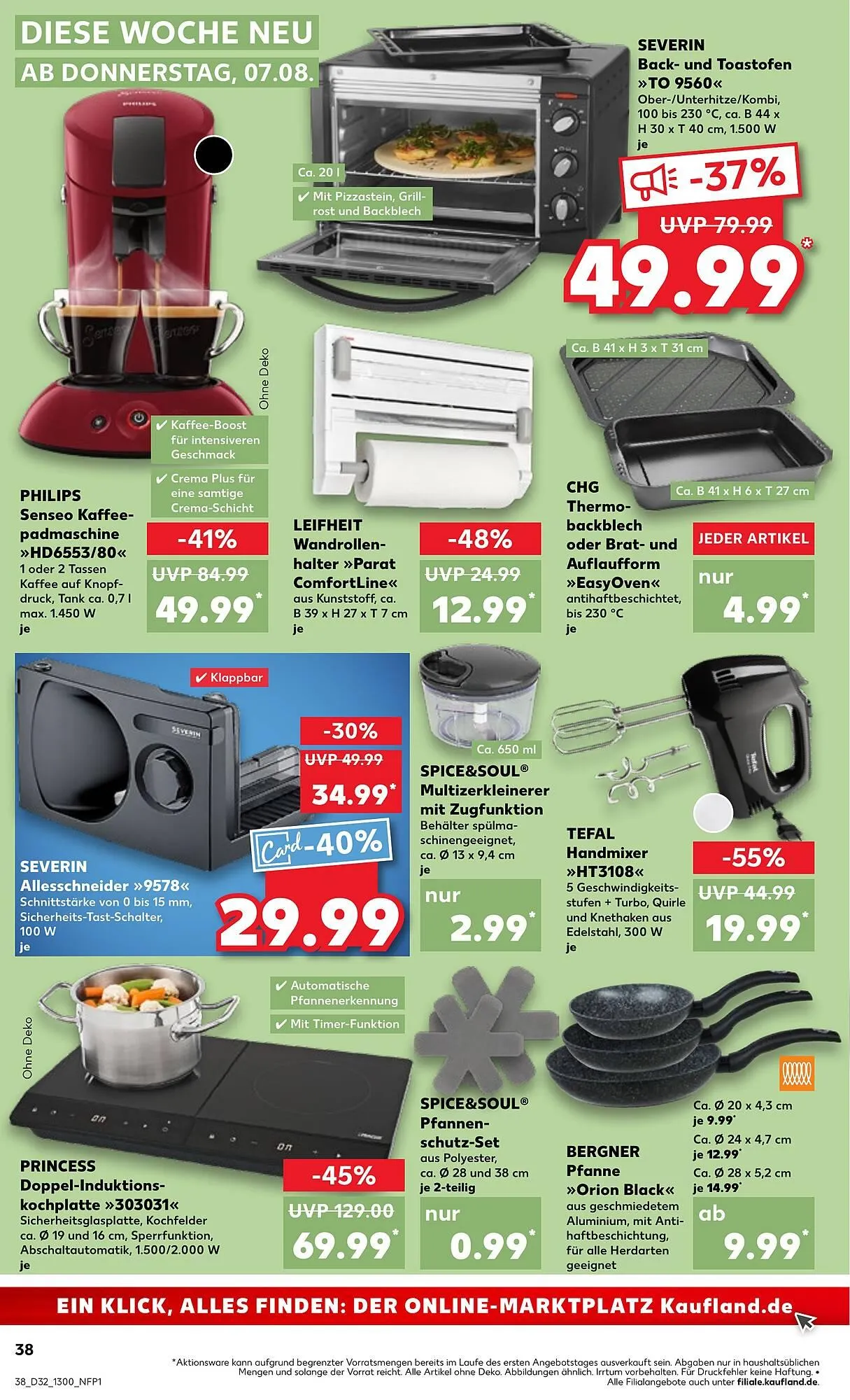 Kaufland Prospekt von 7. August bis 13. August 2025 - Prospekt seite 38