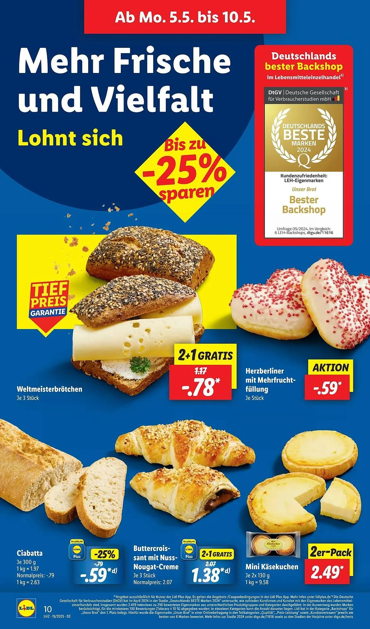 Lidl Prospekt von 5. Mai bis 11. Mai 2025 - Prospekt seite 12