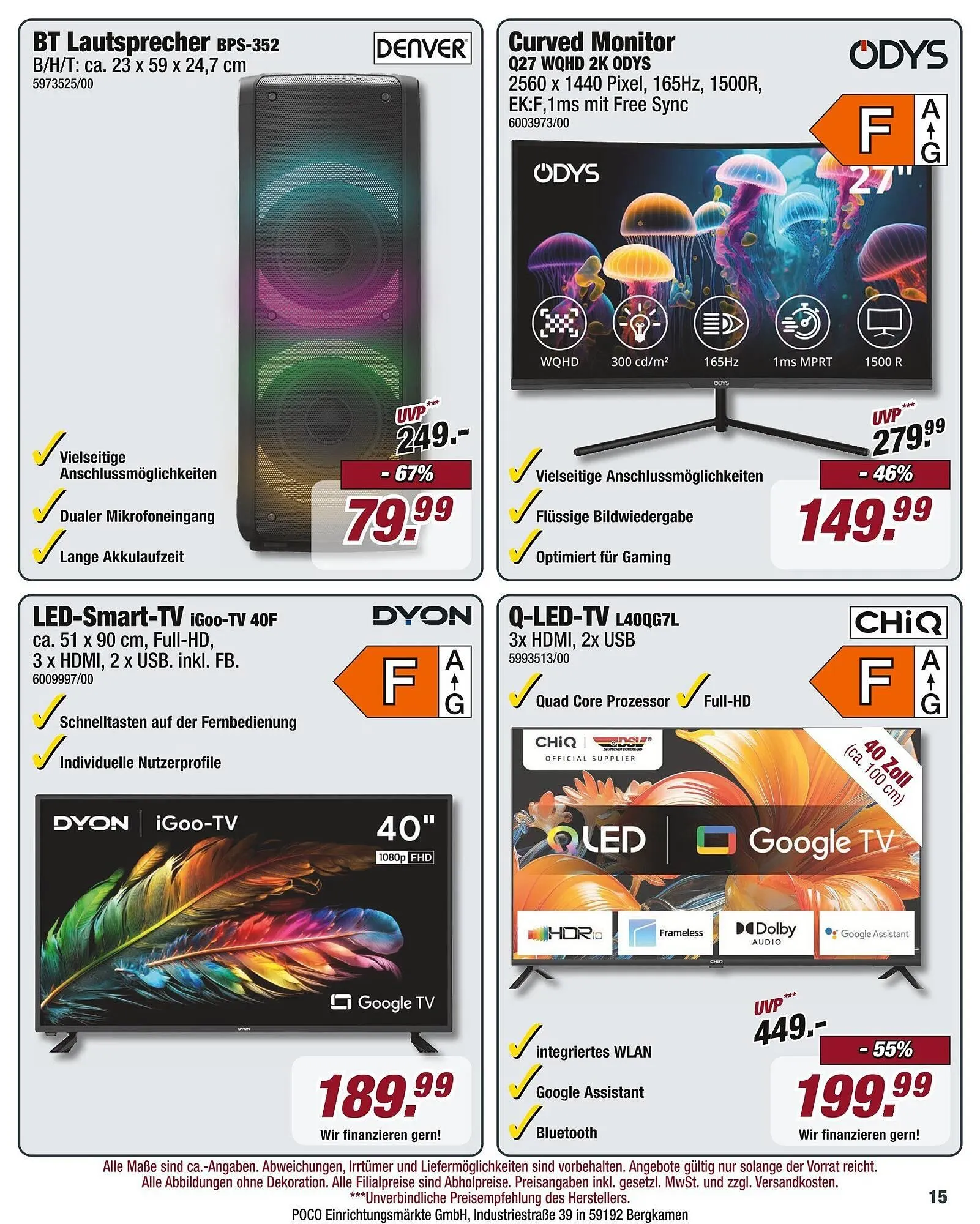 Poco Prospekt von 1. Juni bis 14. Juni 2025 - Prospekt seite 15