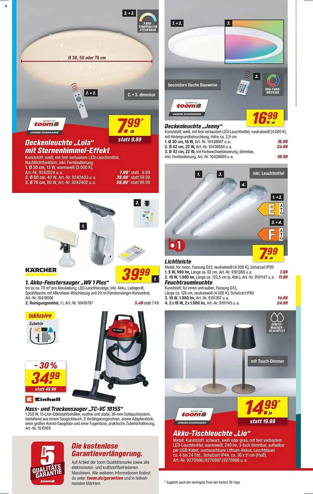 Toom Baumarkt Prospekt von 11. Oktober bis 17. Oktober 2025 - Prospekt seite 10