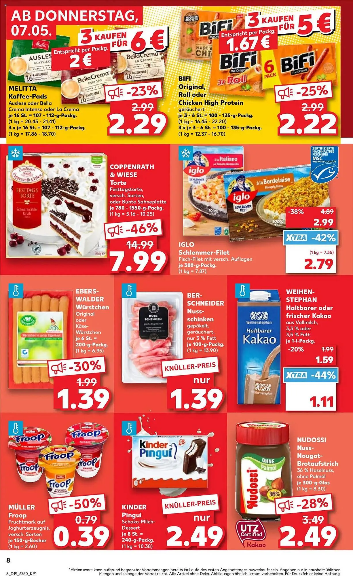 Kaufland Prospekt von 7. Mai bis 13. Mai 2026 - Prospekt seite 8