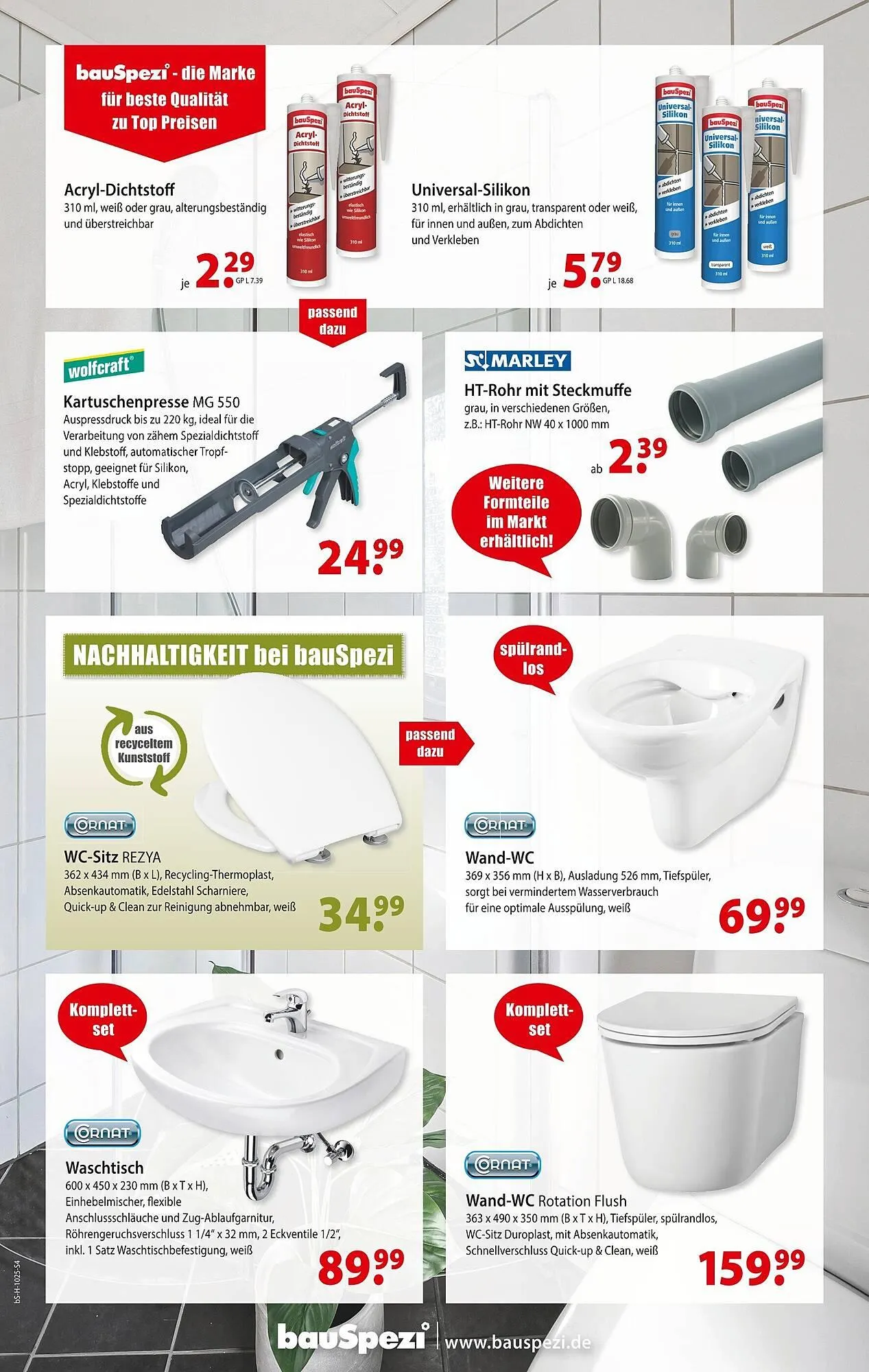 BauSpezi Prospekt von 27. September bis 31. Oktober 2025 - Prospekt seite 4