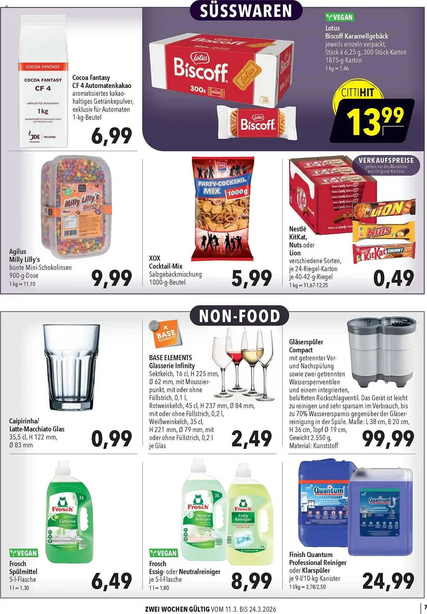 CITTI Markt Prospekt von 11. März bis 24. März 2026 - Prospekt seite 7