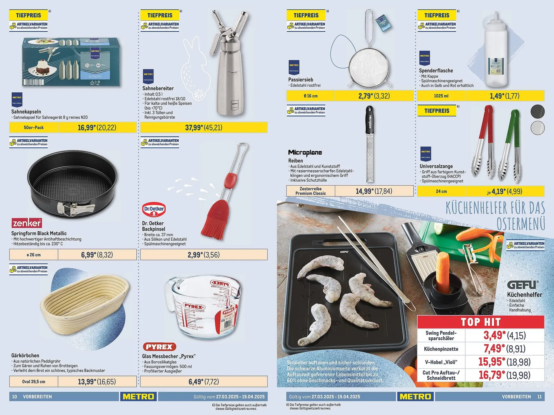 METRO Prospekt von 27. März bis 29. April 2025 - Prospekt seite 6