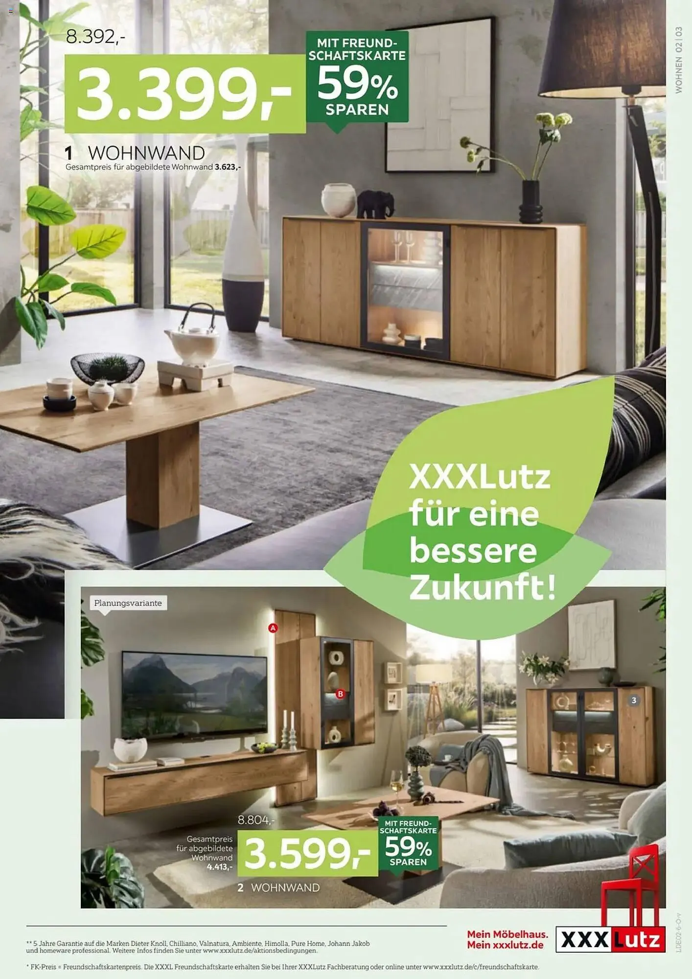 XXXLutz Prospekt von 15. Februar bis 1. März 2026 - Prospekt seite 3