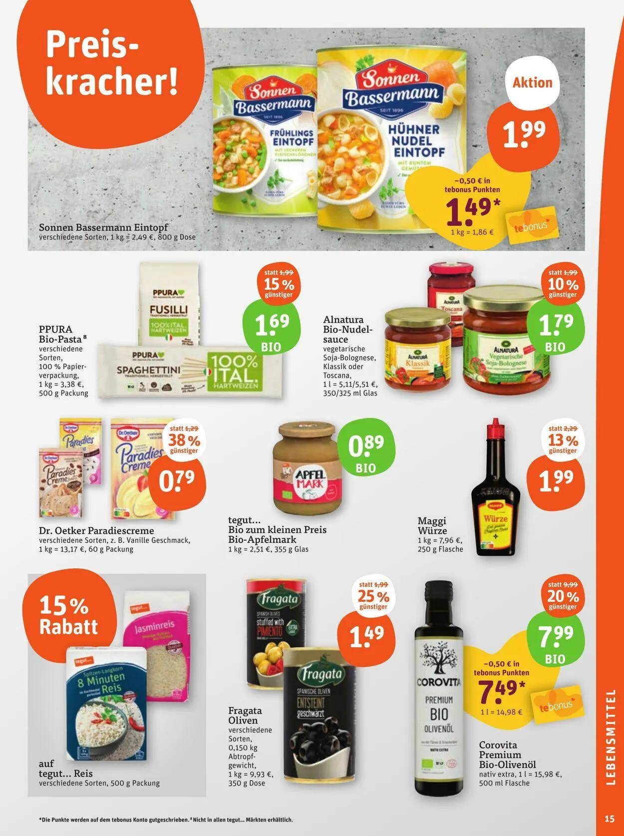 Tegut Aktueller Prospekt von 5. Mai bis 11. Mai 2025 - Prospekt seite 17