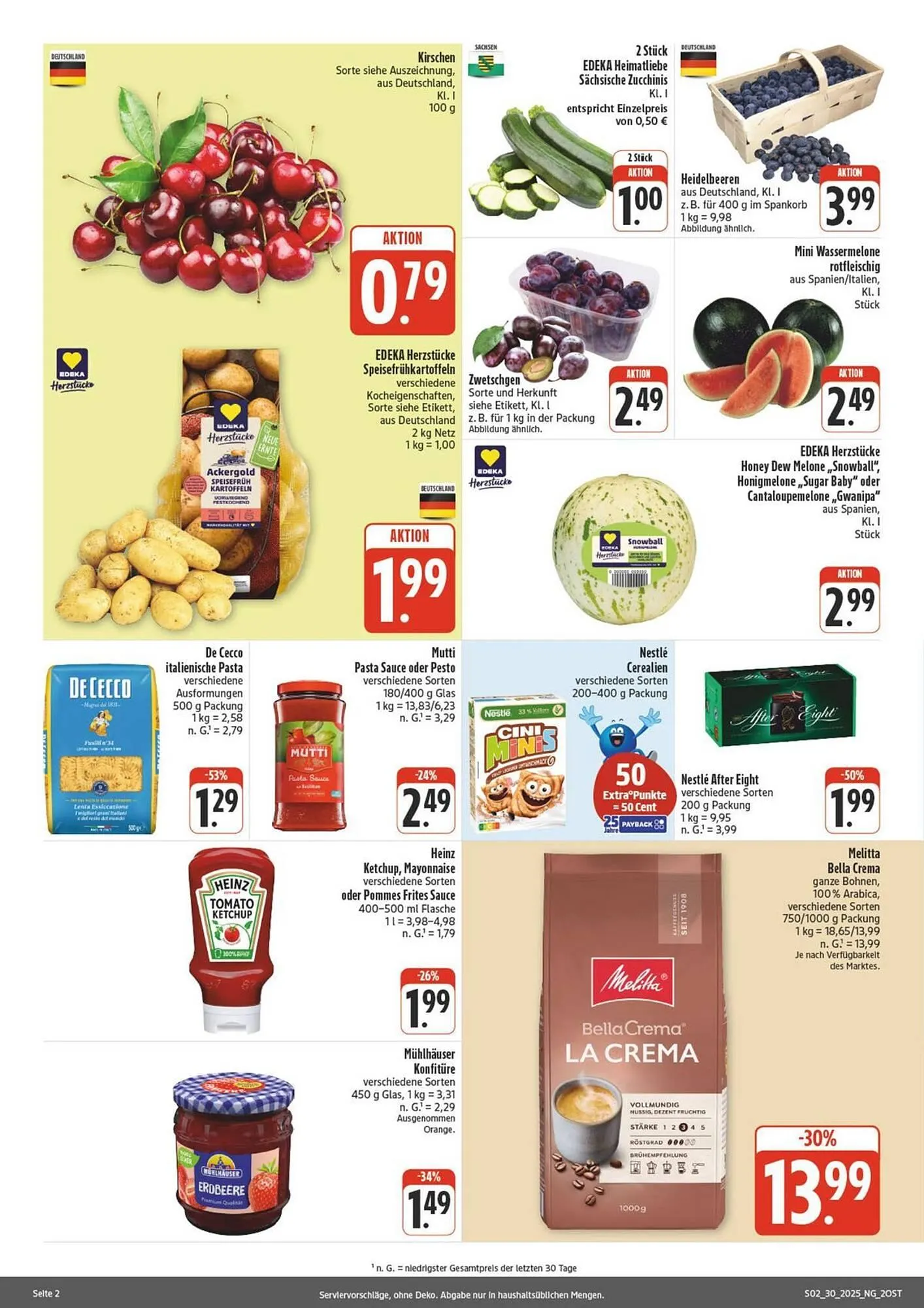 nah & gut Prospekt von 19. Juli bis 26. Juli 2025 - Prospekt seite 2